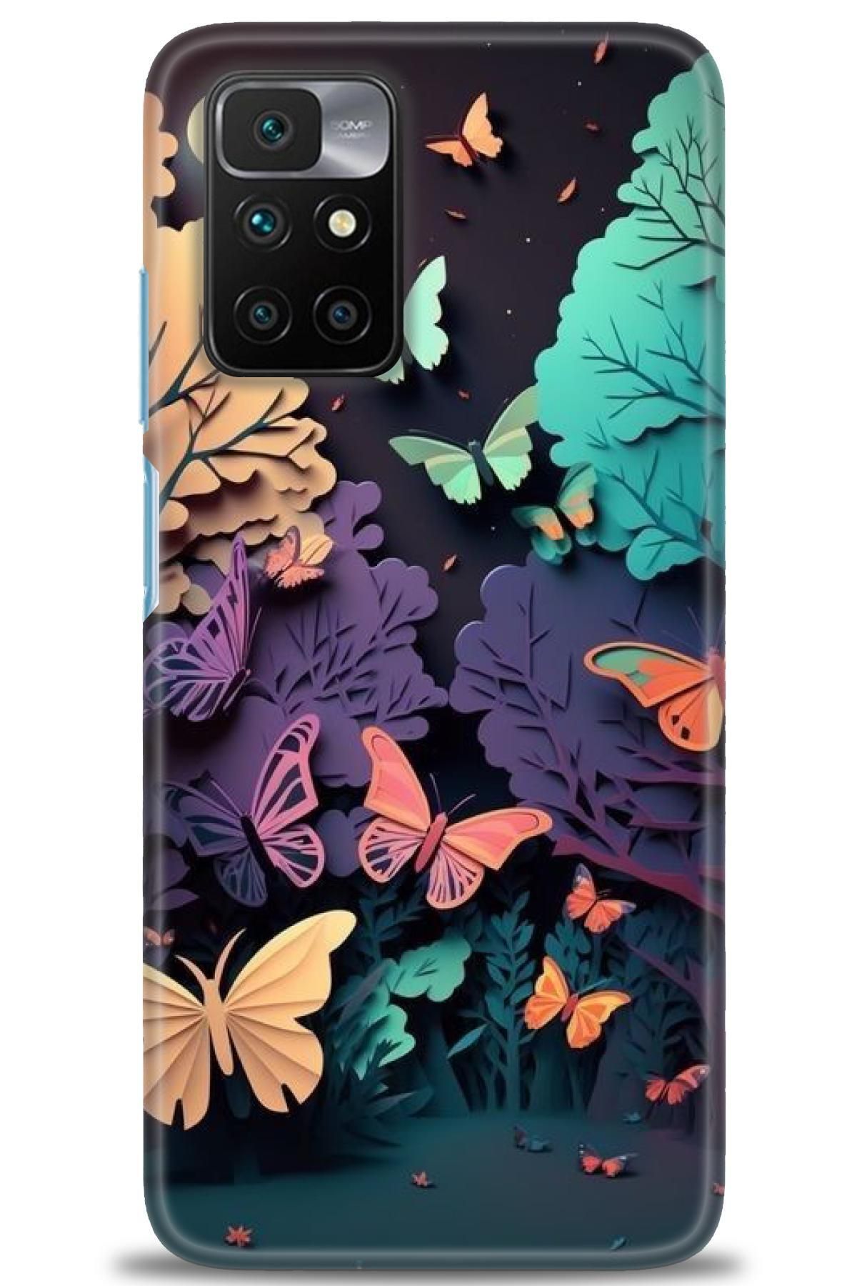 CooperTech Xiaomi Redmi 10 İle Uyumlu HD Baskılı Desenli Silikon Kılıf - 522