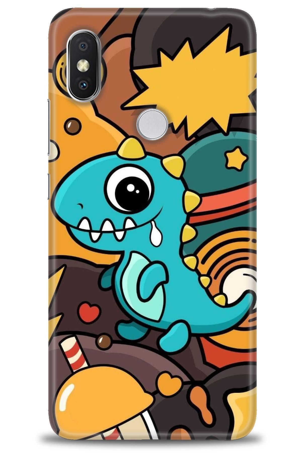 CooperTech Xiaomi Redmi S2 İle Uyumlu HD Baskılı Desenli Silikon Kılıf - 682