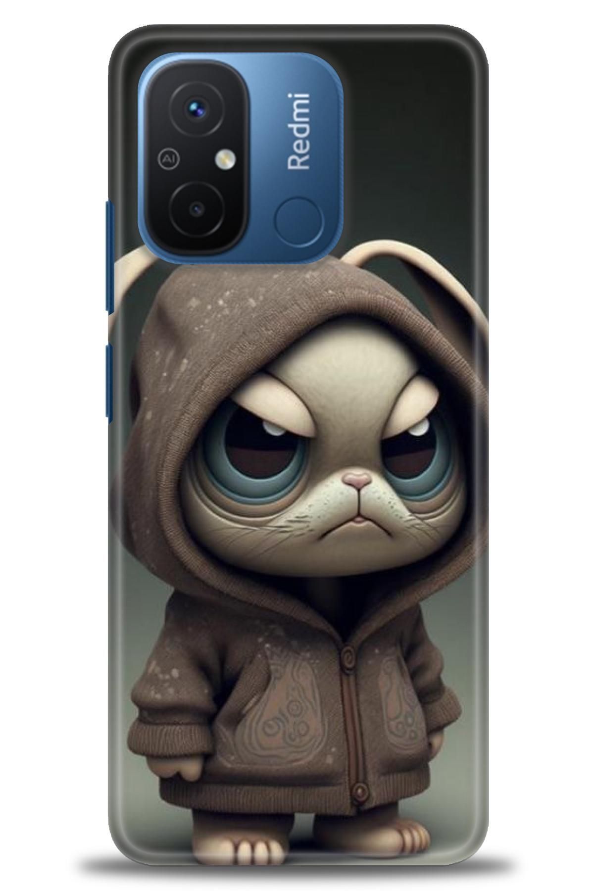 CooperTech Xiaomi Redmi 12C İle Uyumlu HD Baskılı Desenli Silikon Kılıf - 332