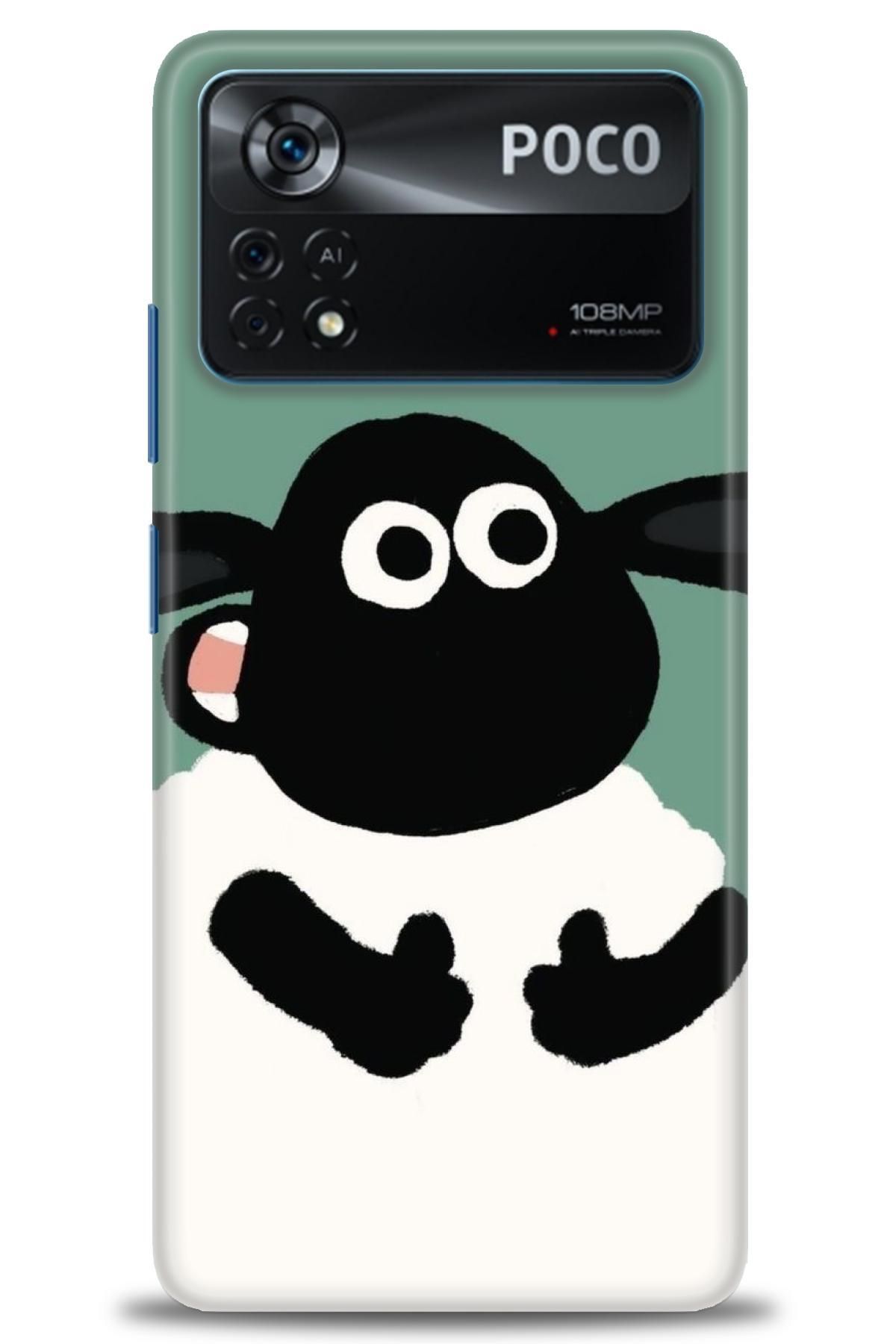 CooperTech Xiaomi Poco X4 Pro 5G İle Uyumlu HD Baskılı Desenli Silikon Kılıf - 382