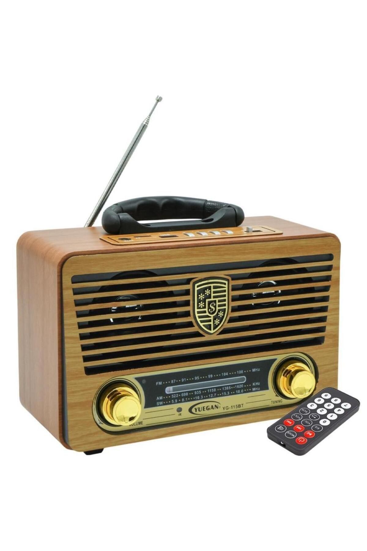MagicVoice YG-115BT USB-SD-FM-Bluetooth Destekli Nostaljik Radyo