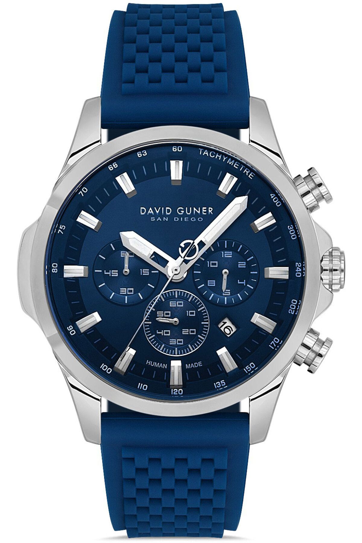 DAVID GUNER DAVİD GÜNER ERKEK KOL SAATİ DG-8877GD-J3 46 MM Lacivert