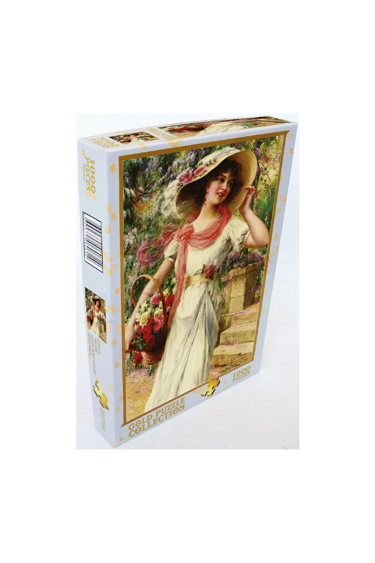 Gold Puzzle-Puzzle Gold Puzzle - Emile Vernon: Flower Garden, 1000 piese 2