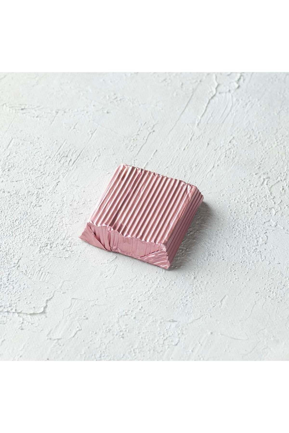 İkizler Pembe Gofrajlı Yüksek Kare 500 Gr