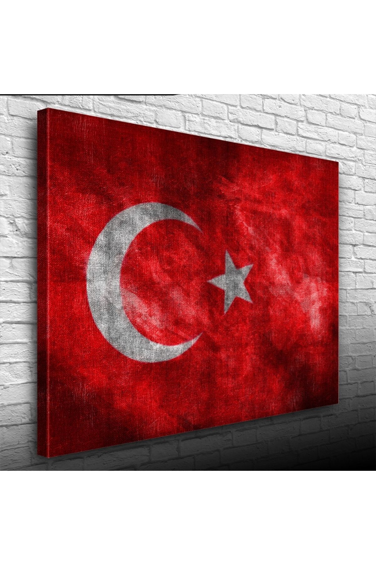 Kanonik Education Şanlı Türk Bayrağımız Kanvas Tablo 50 x 70