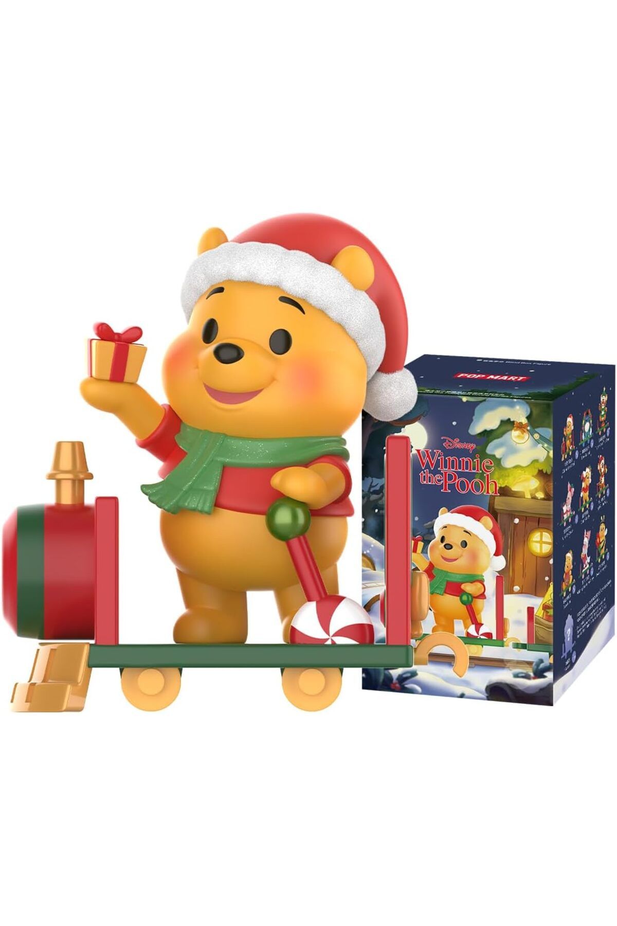 Pop Mart Disney Winnie the Pooh Hediye Verme Serisi Figürü, Rastgele Figür