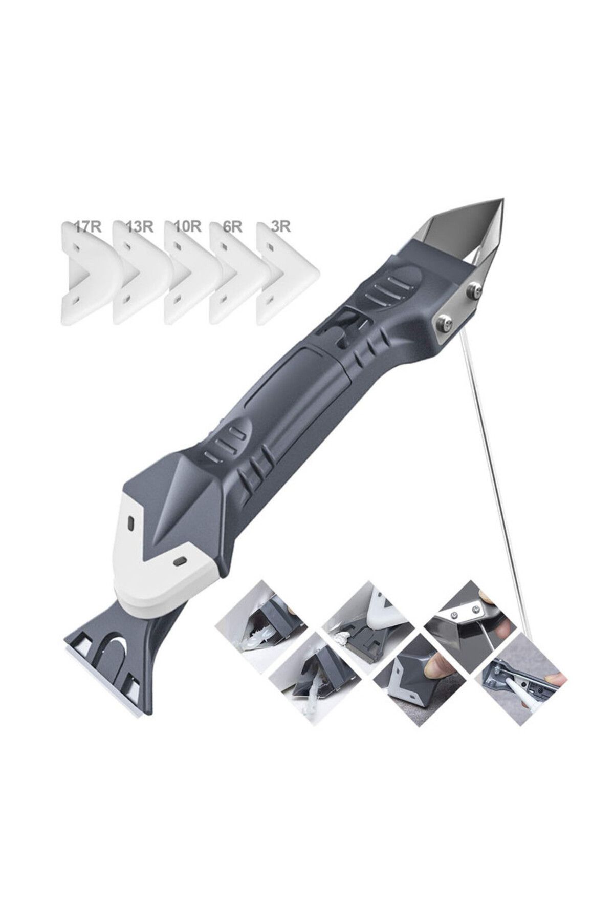 BOEM-3-in-1 silicone modeling and cleaning device set, accessories included, easy to use, 3