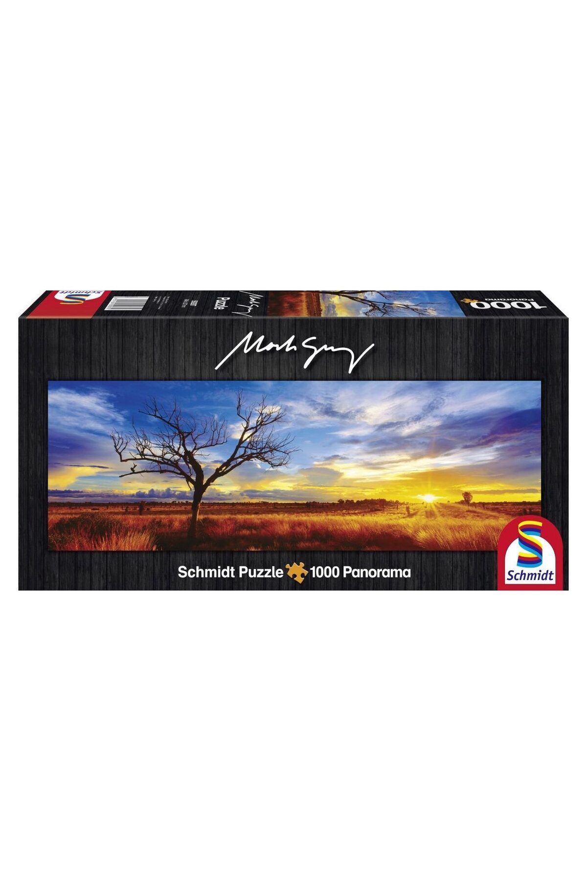 Schmidt-Puzzle panoramic - Desertul Oak in lumina apusului, 1000 piese 2