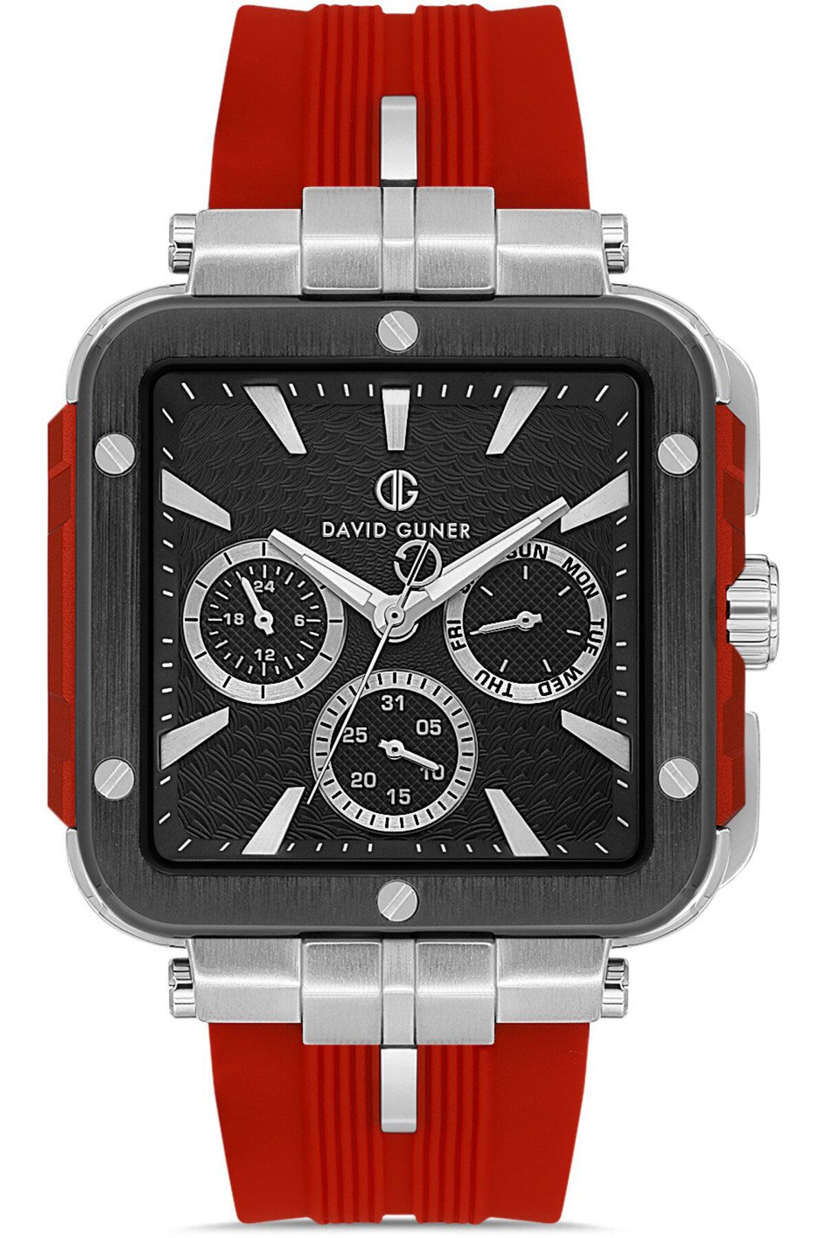 DAVID GUNER DAVİD GÜNER ERKEK KOL SAATİ DG-8825GD-ZL2 41 MM Kırmızı