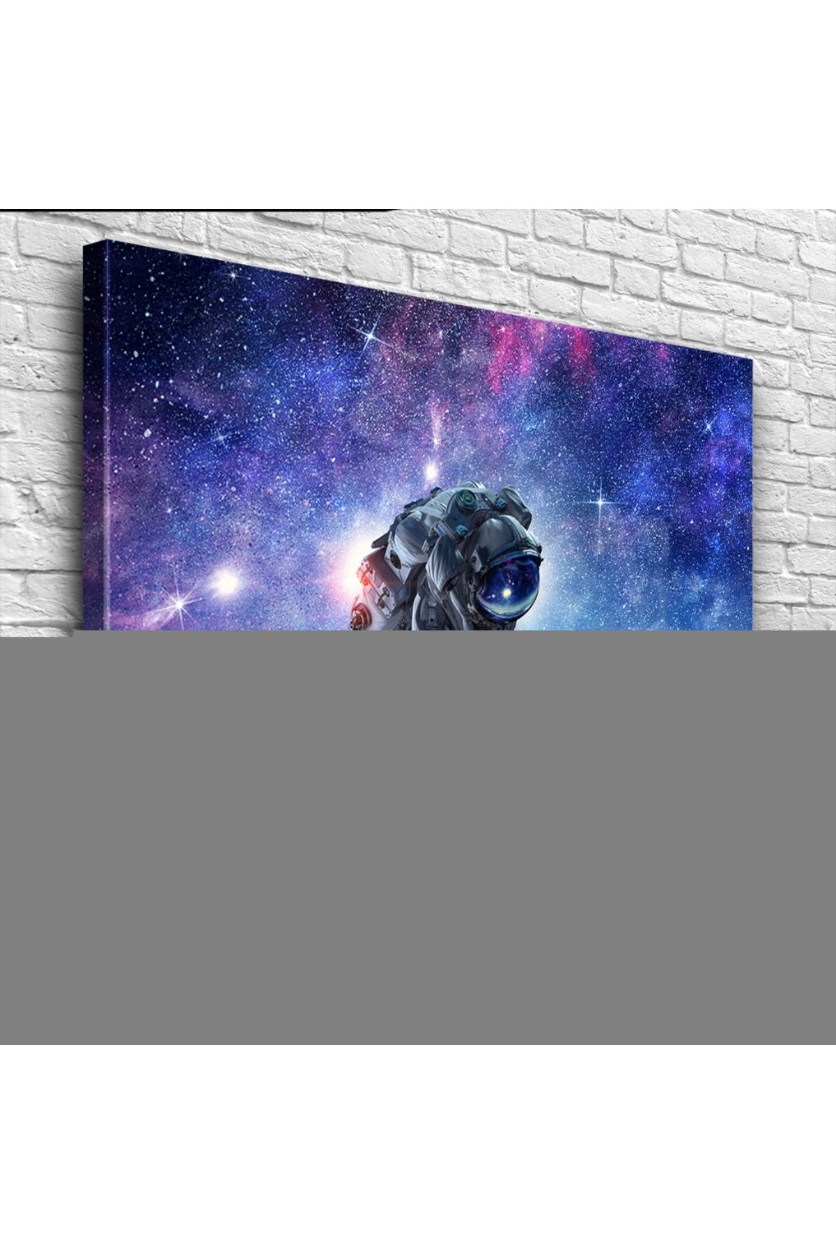 Kanonik Education Uzaydaki Astronot Kanvas Tablo 50 x 70