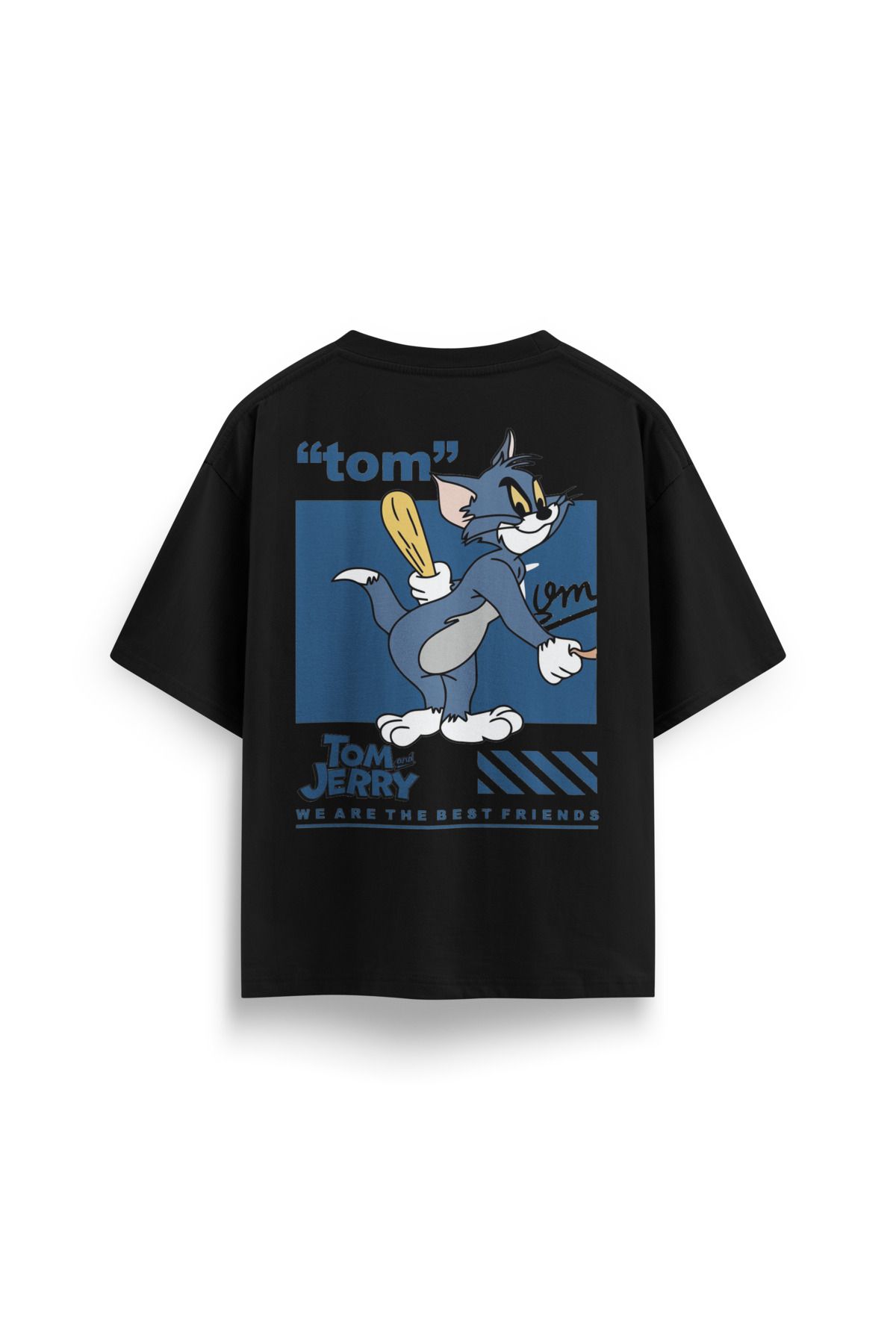 Street301 Unisex Tom Baskılı Oversize T-Shirt