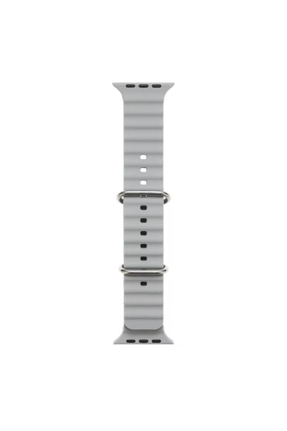 Bruntoo BR Apple Watch Series Ultra 10/9/8/7/6/5/4/SE/3/2/1 42mm-41mm-40mm-38mm Ocean Loop Silikon kordon