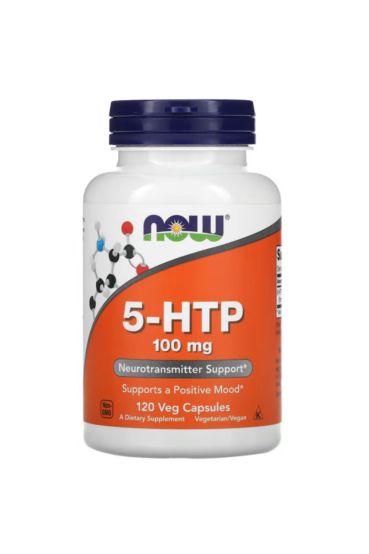 Now Foods , 5-HTP, 100 mg, 120 Veg Capsules