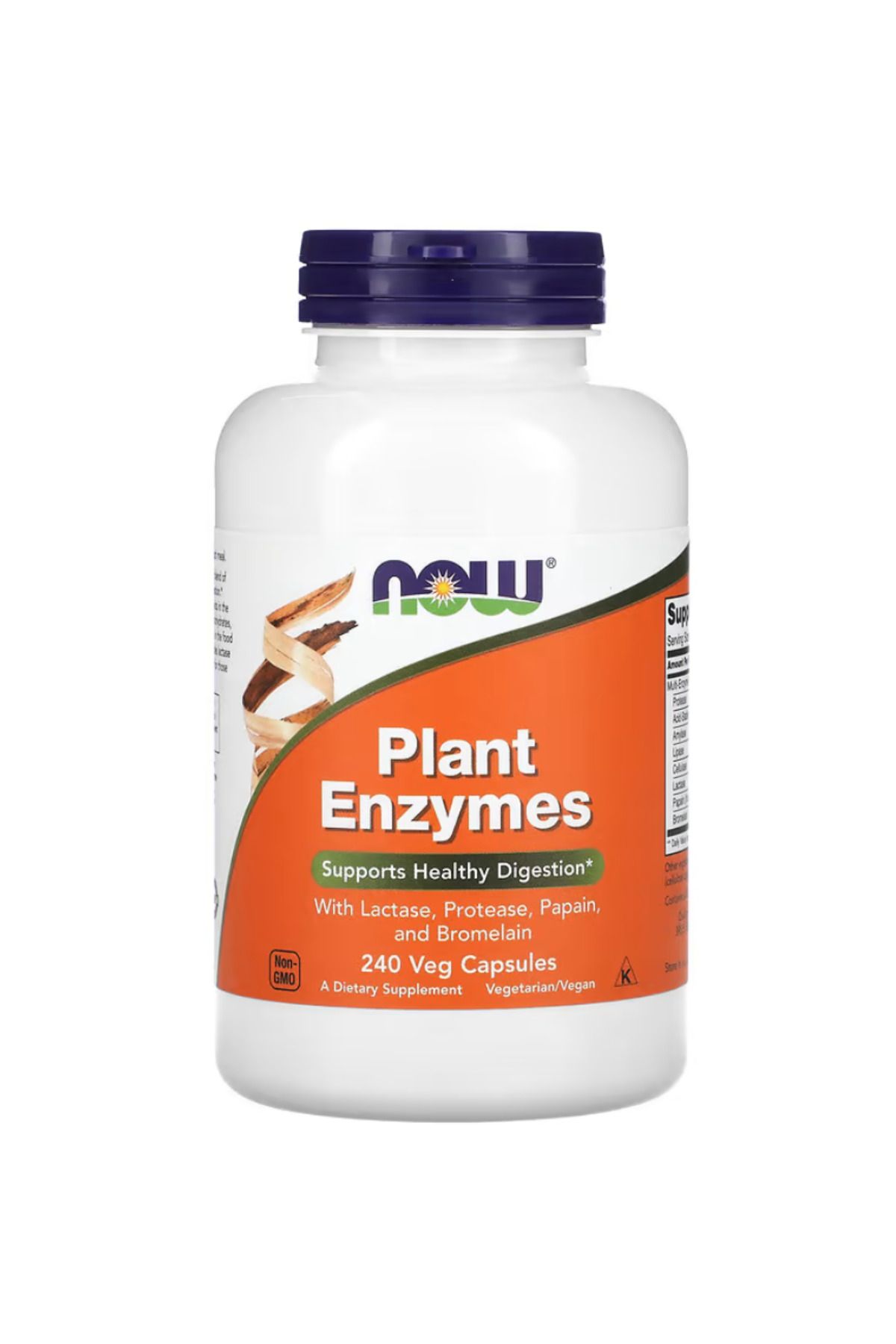 Now Foods , Plant Enzymes, 240 Veg Capsules