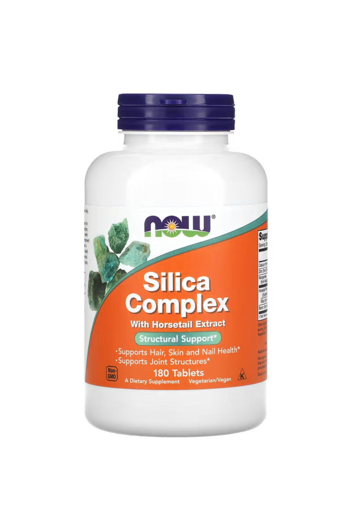 Now Foods , Silicaa Complex with Horsetail Extract, 180 Tablets