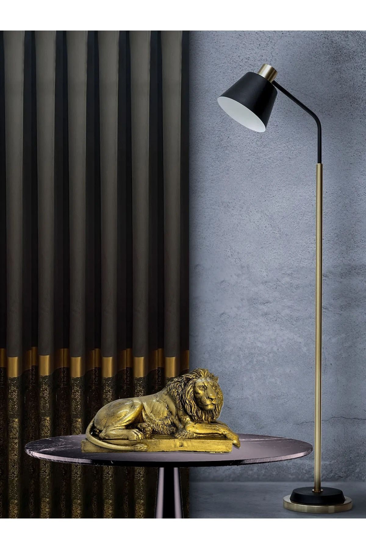 SerenityHaven 20 Cm Aslan Gold Biblo Polyester