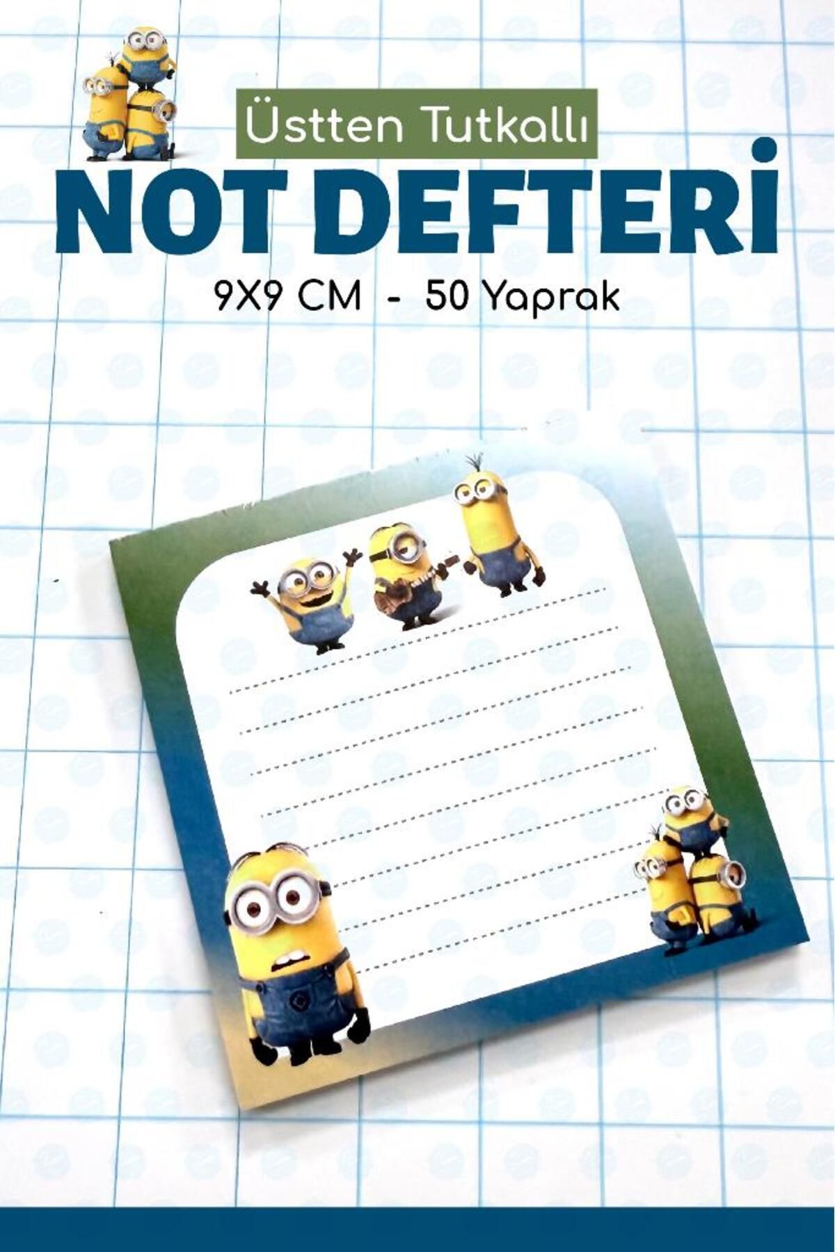 t tuğset etiket Note Pad Bloknot Not Defteri Not Kağıdı Ödev Defteri 9x9 Cm-T1392