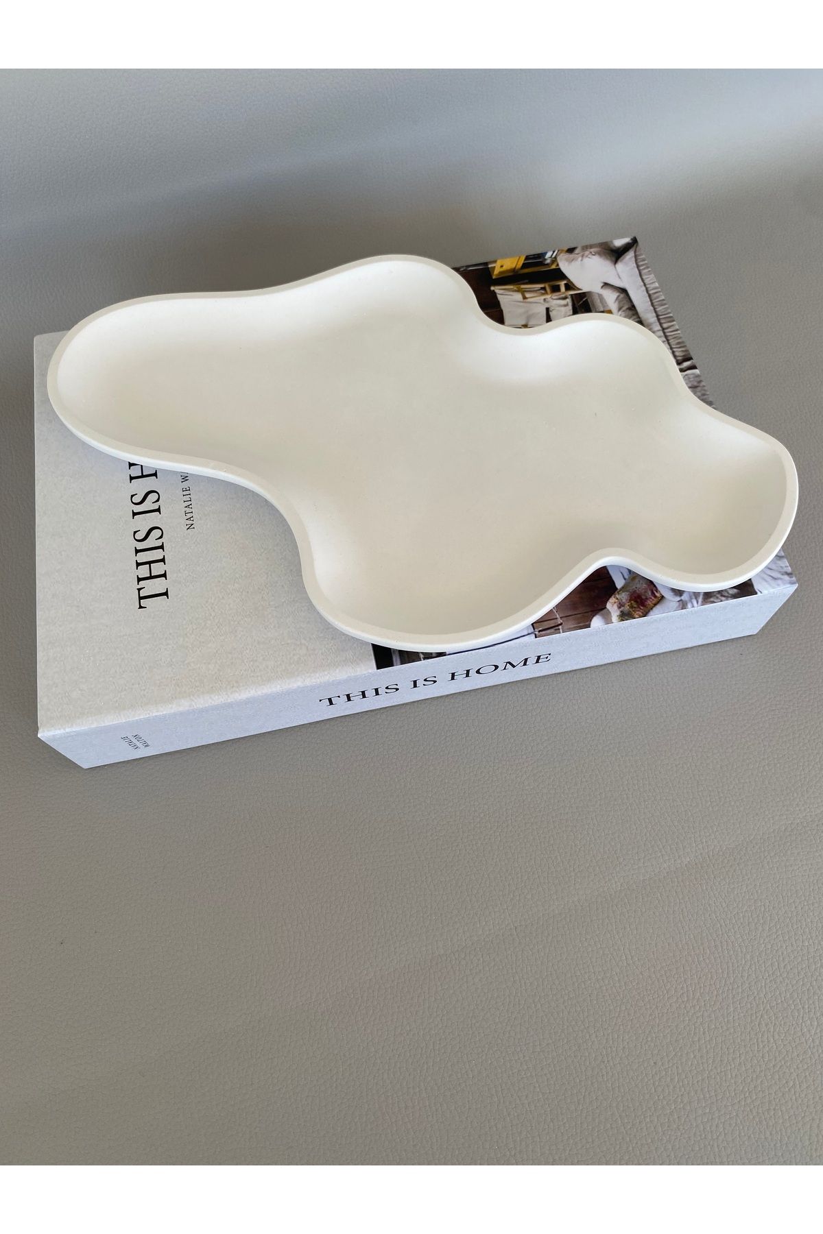SELAR HOME DECOR Dalgalı Büyük Dekoratif Obje 1 Adet