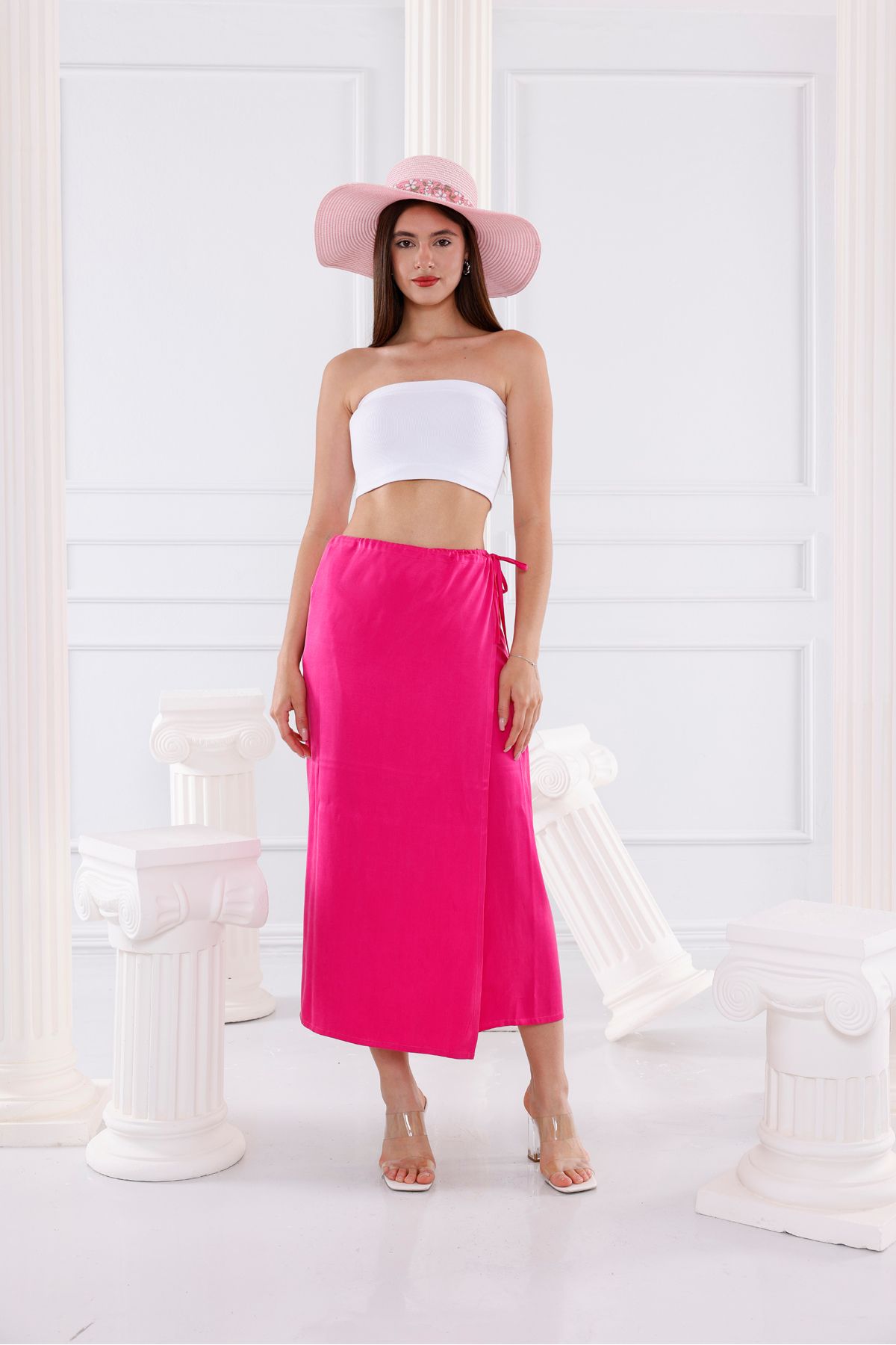 Trend Studio Sofia Vegan İpek CUPRO Pareo