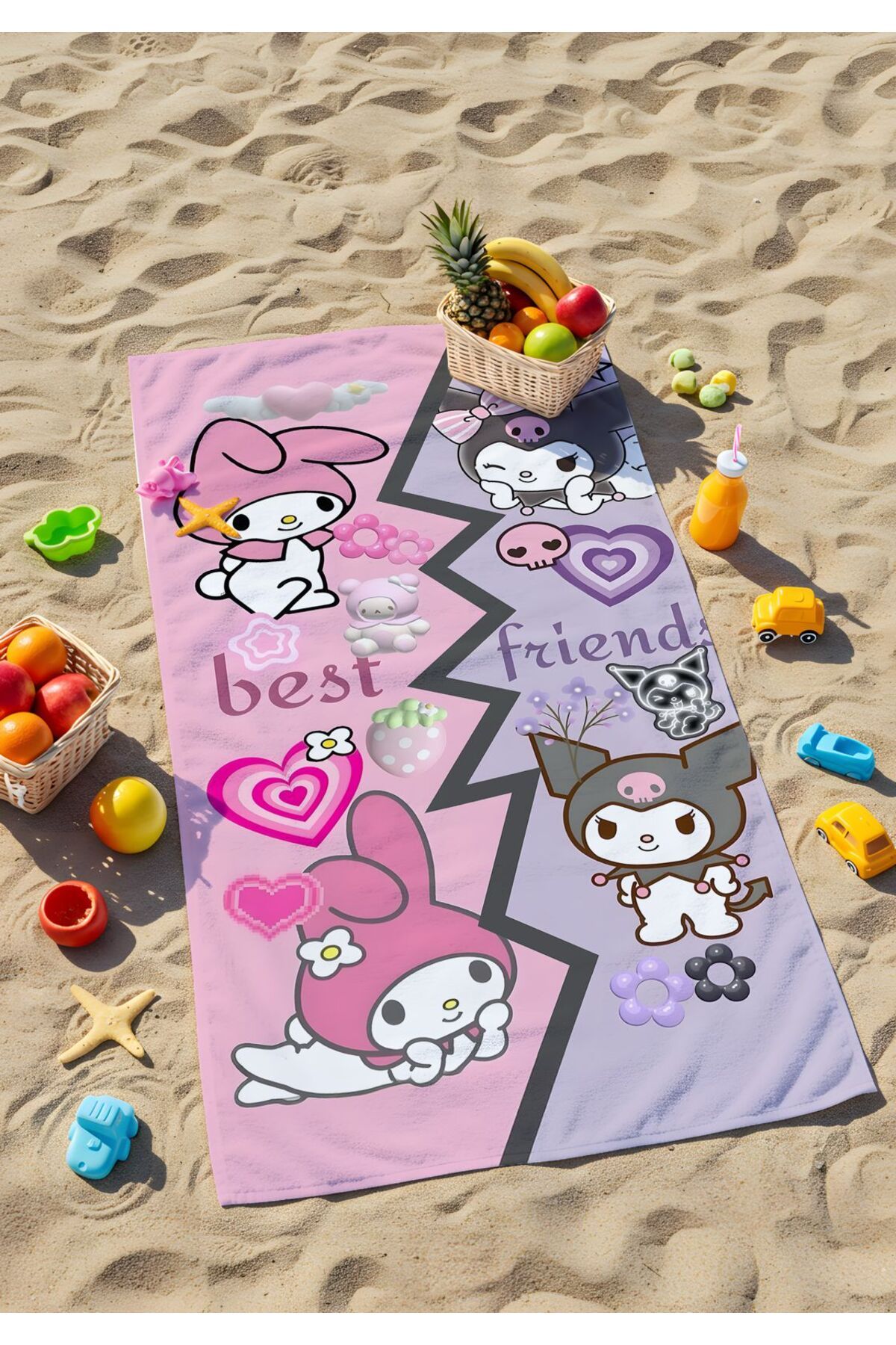 ministok Best Friends Plaj Havlusu