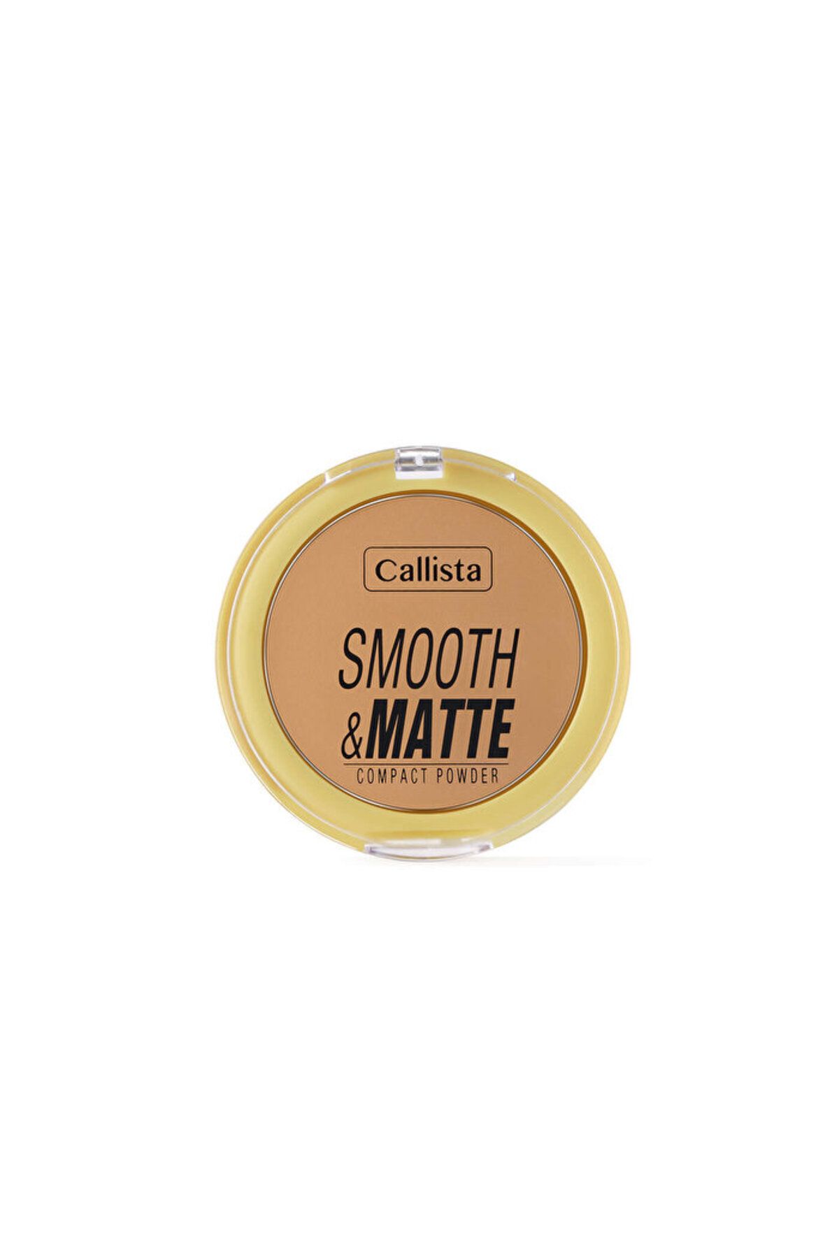 Callista Smooth Matte Compact Powder Mat Görünümlü Pudra - 30 Dark Honey - 1 Adet