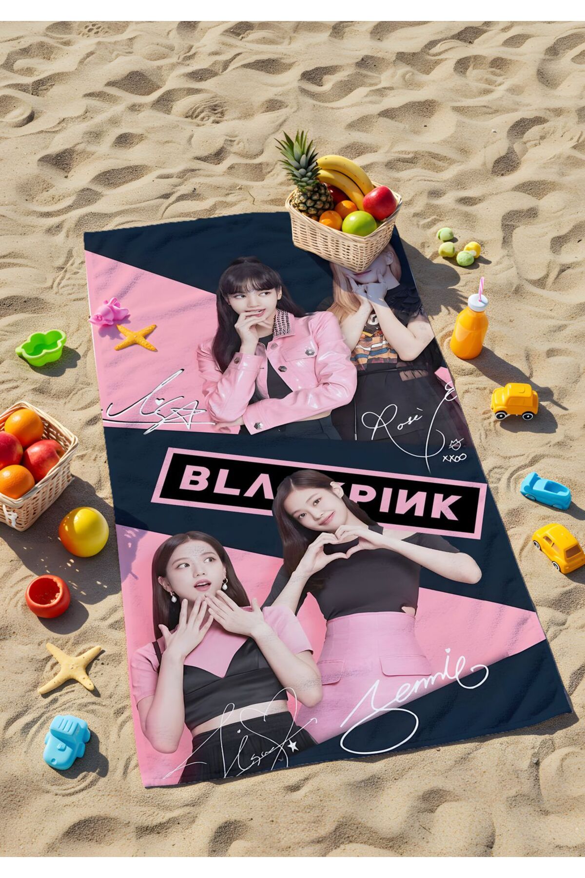 ministok BlackPink Plaj Havlusu