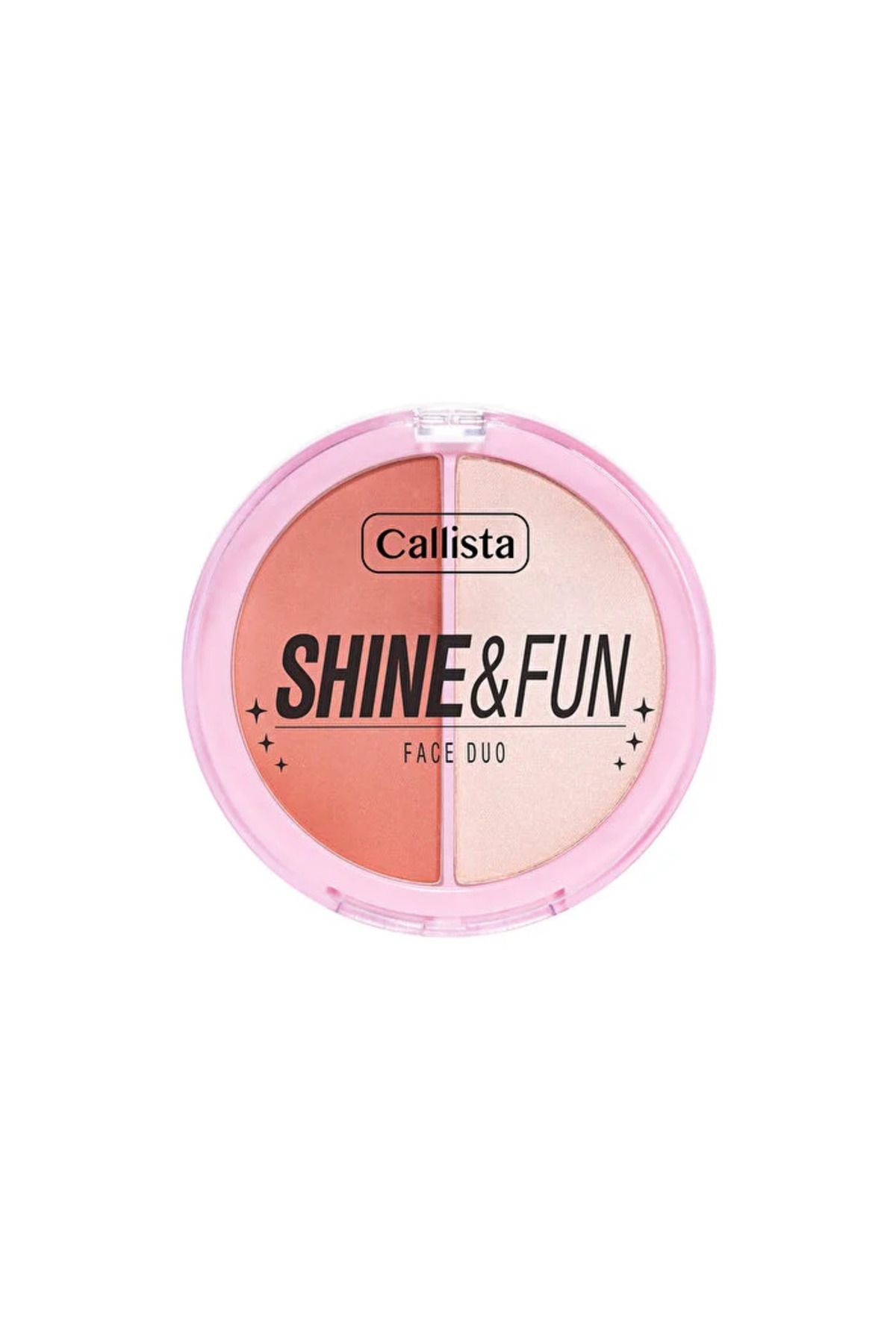 Callista Shine & Fun Face Duo Allık & Aydınlatıcı Paleti - 140 Good Company - 1 Adet