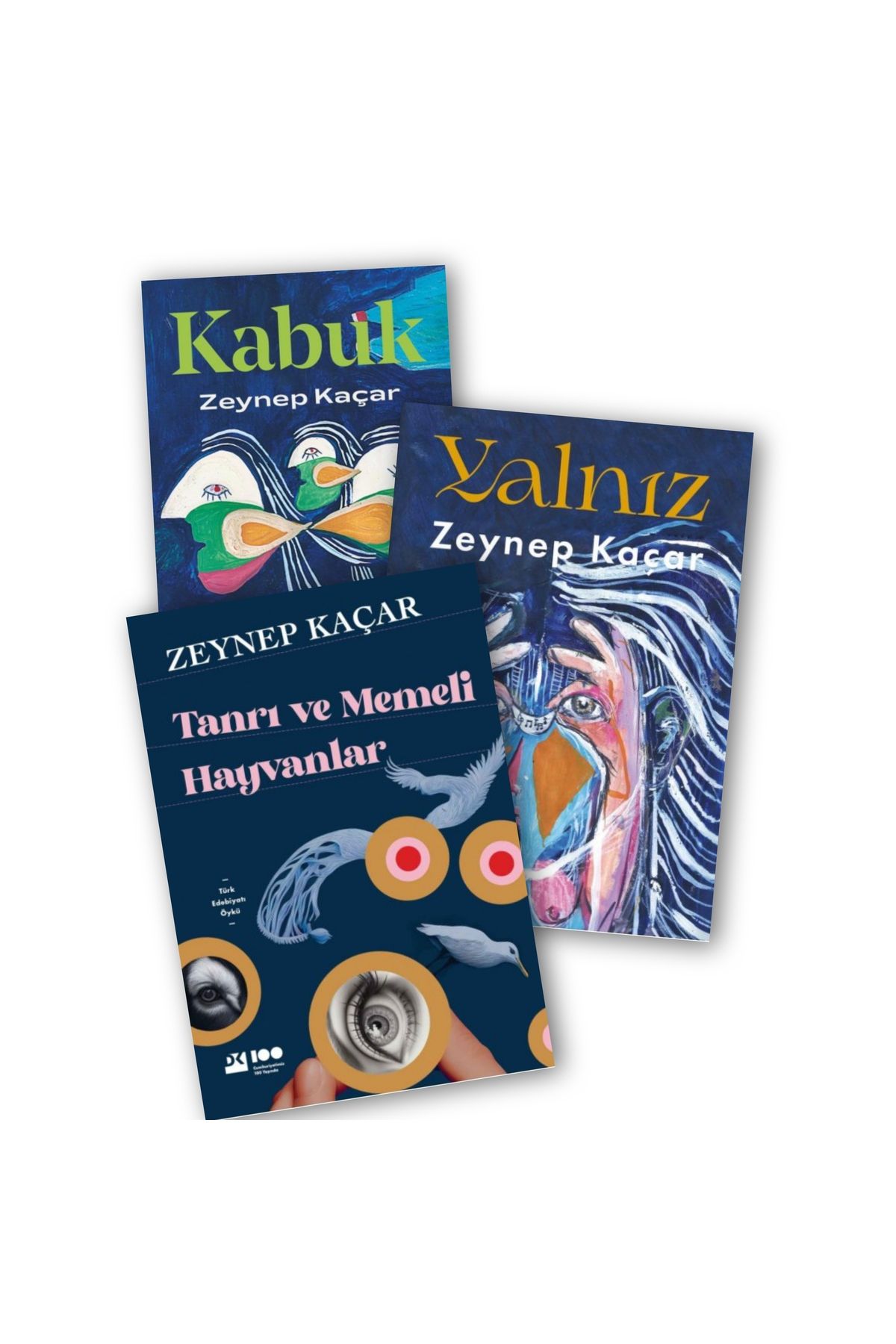 Doğan Kitap Kabuk - Yalnız - Tanrı ve Memeli Hayvanlar Zeynep Kaçar 3 lü Kitap Seti