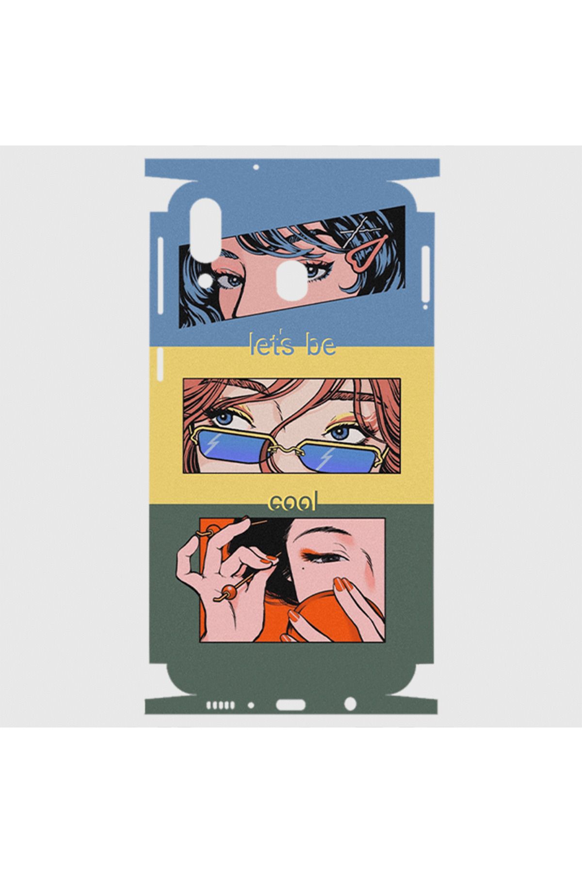 Royaleks Samsung M20 Telefon Kaplama - Lets be Cool