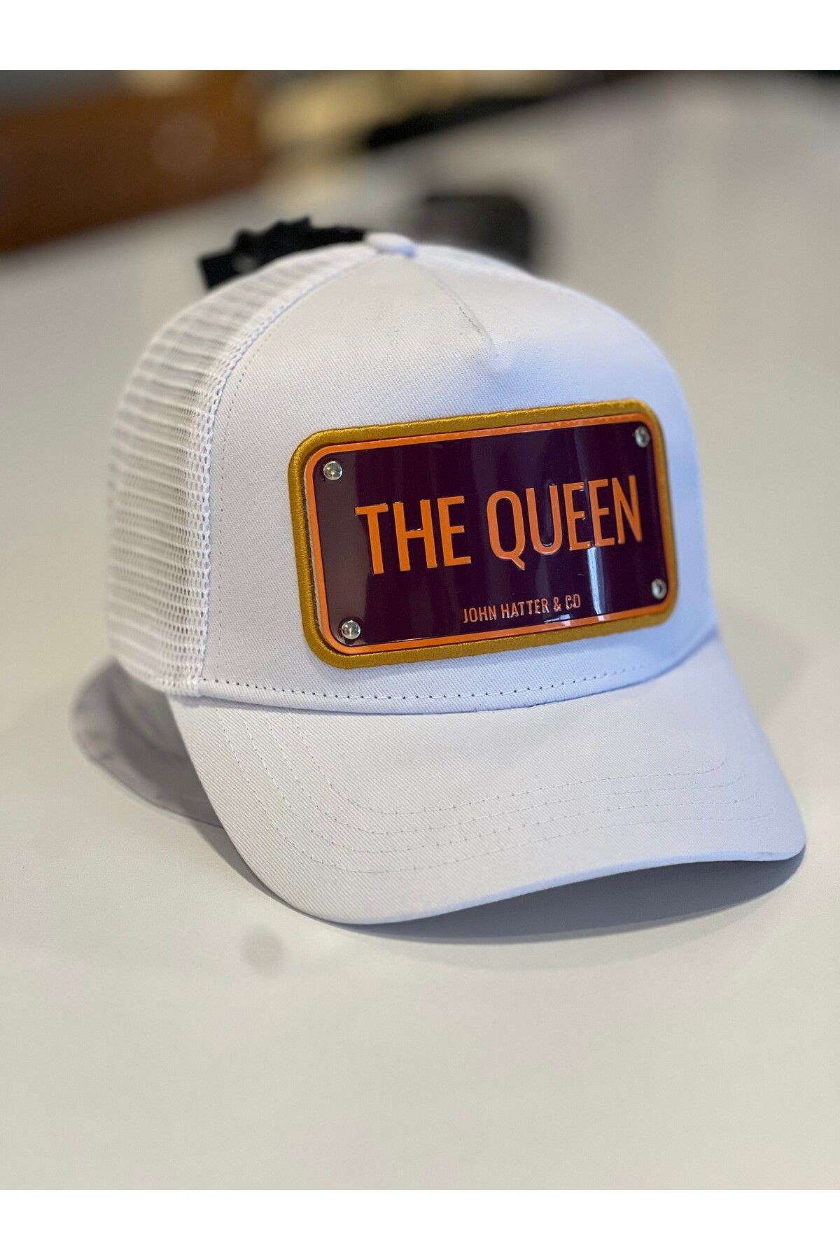 John Hatter & Co JOHN HATTER&CO The Queen White - Cap