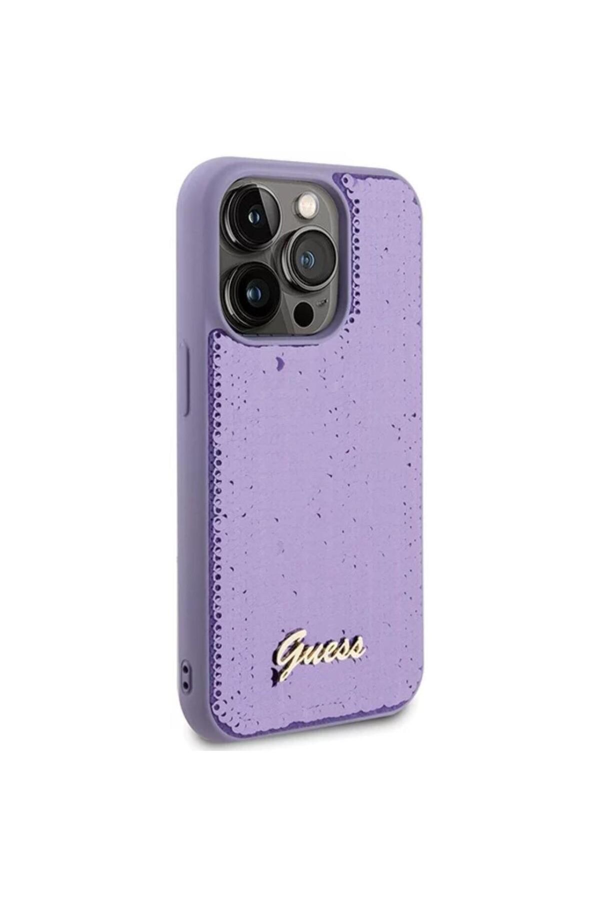 Guess-Husa Sequin Script Logo iPhone 15 Pro Max Mov 4