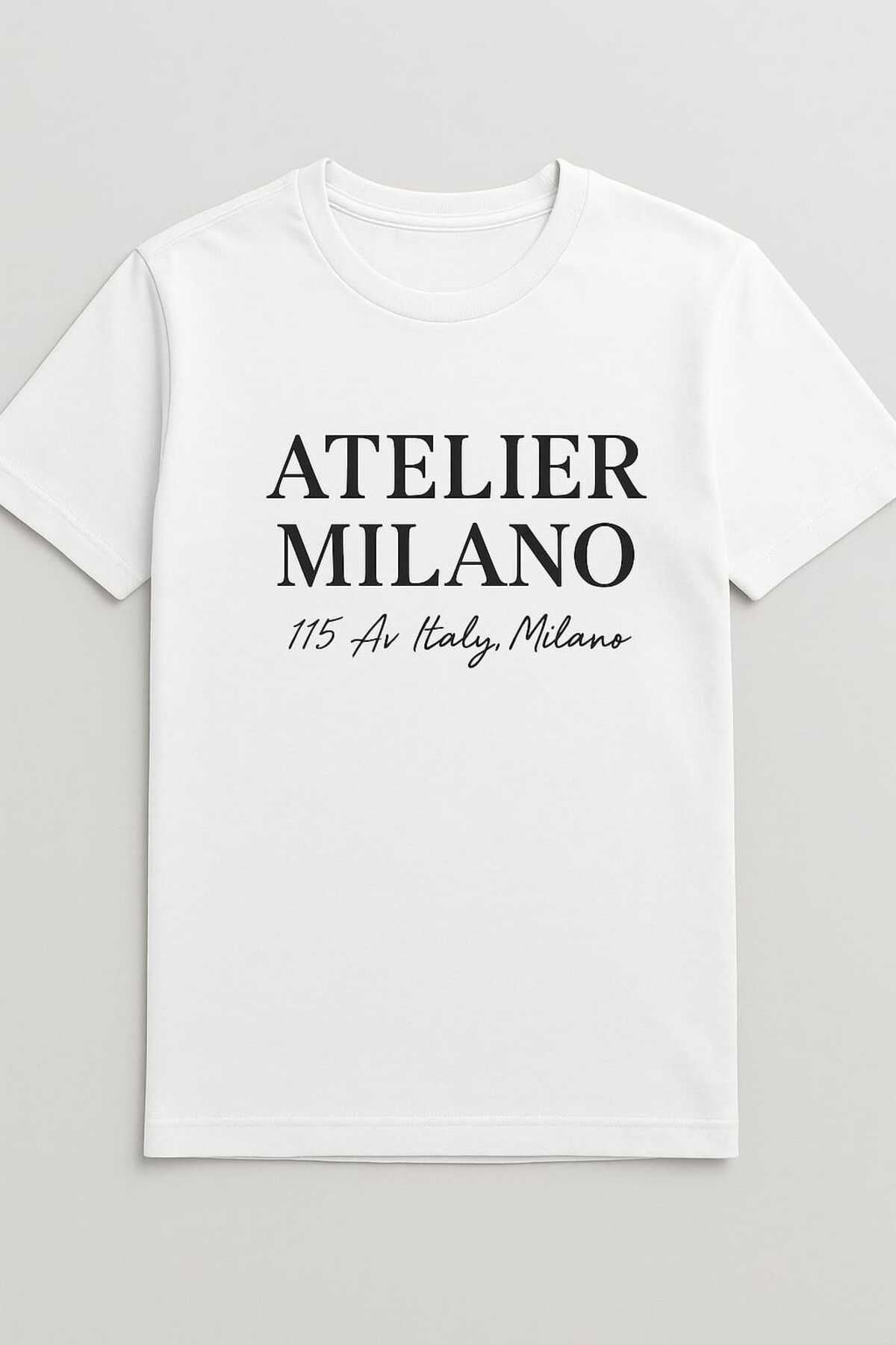 MAGORS GraffTee Milano Relaxed Beyaz T-shirt