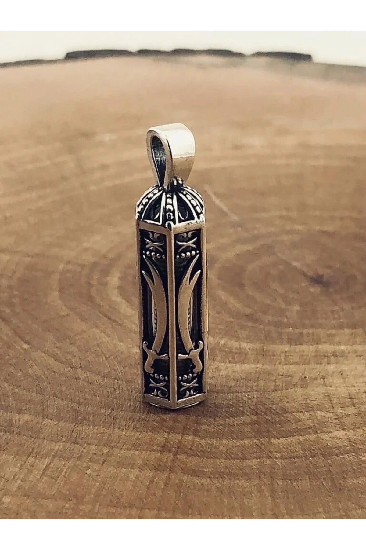 shop Zülfikar Kebir Dualı Cevşen 925 Ayar Gümüş Erkek Kolye Ucu