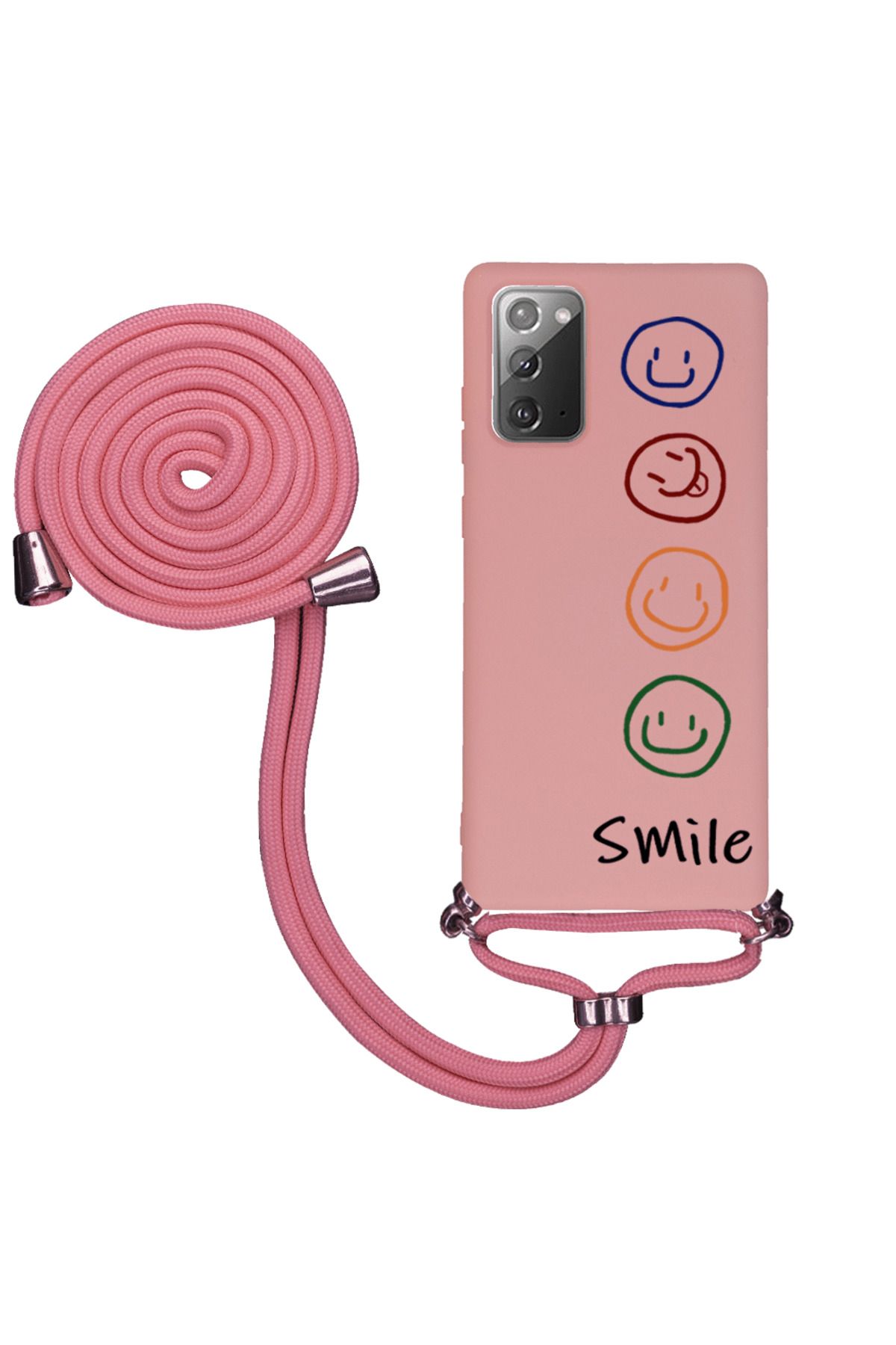 Royaleks Samsung Note 20 İpli Lansman Kılıf - Smile