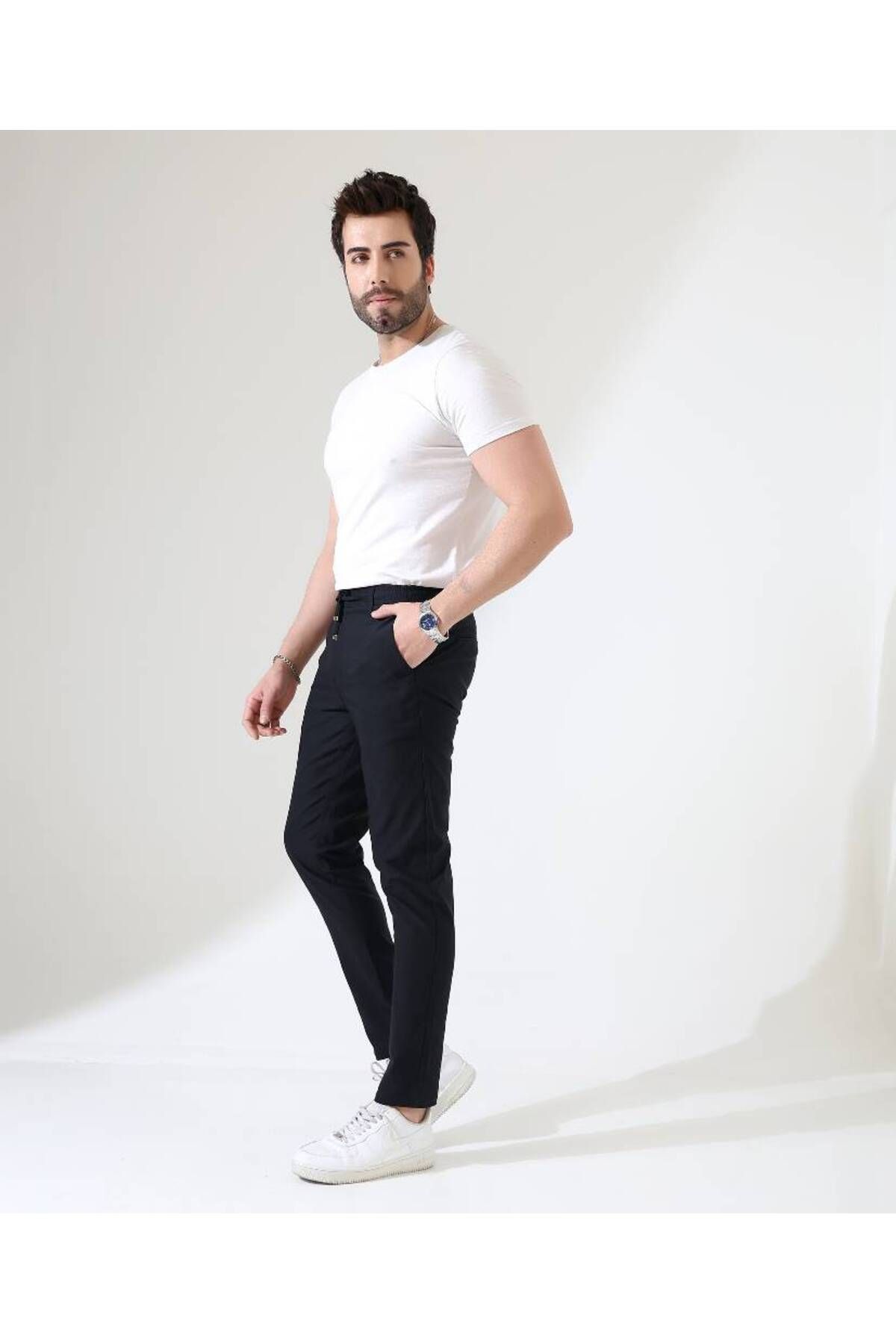 Benim Denim Sunello Lacivert Jogger Erkek Pantolon – Klasik Rengin Modern Yorumu