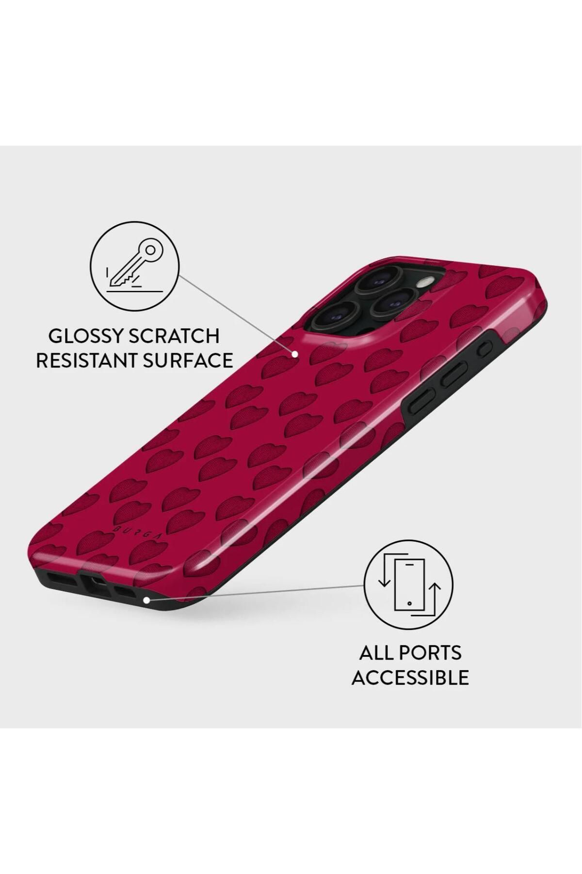 BURGA-Dual Layer Single Not Sorry iPhone 15 Pro case 3