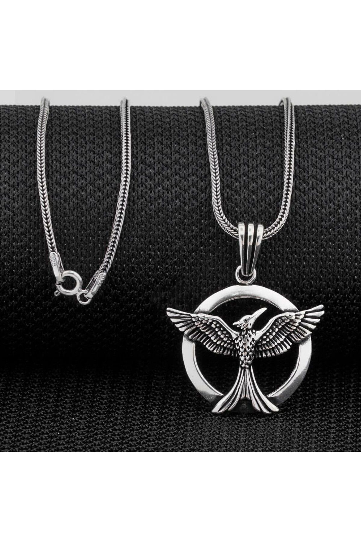 shop Ankakuşu 925 Ayar Gümüş Erkek Kolye