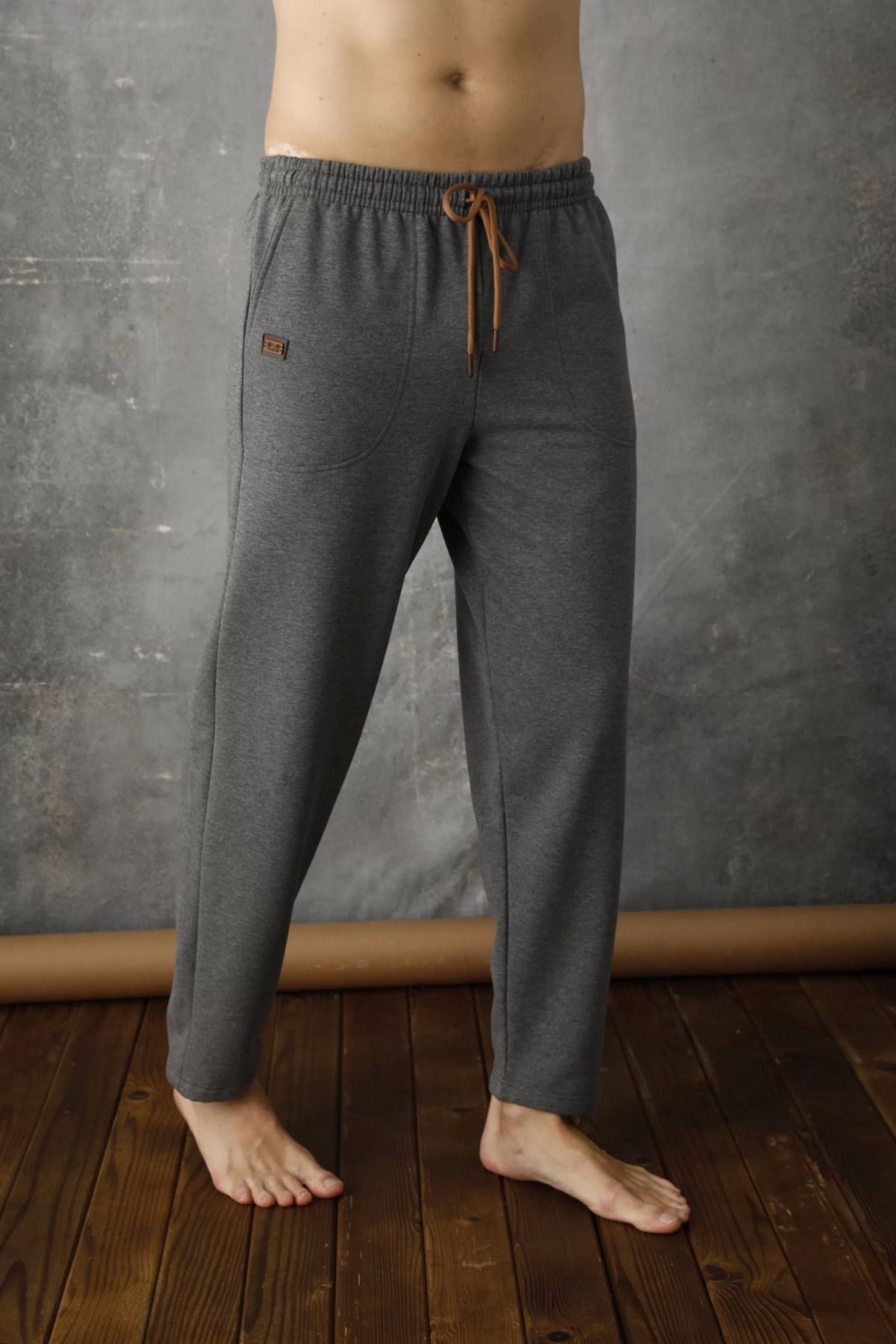 Modafiks 183B Battal Tek Pantolon - Antrasit - 5XL