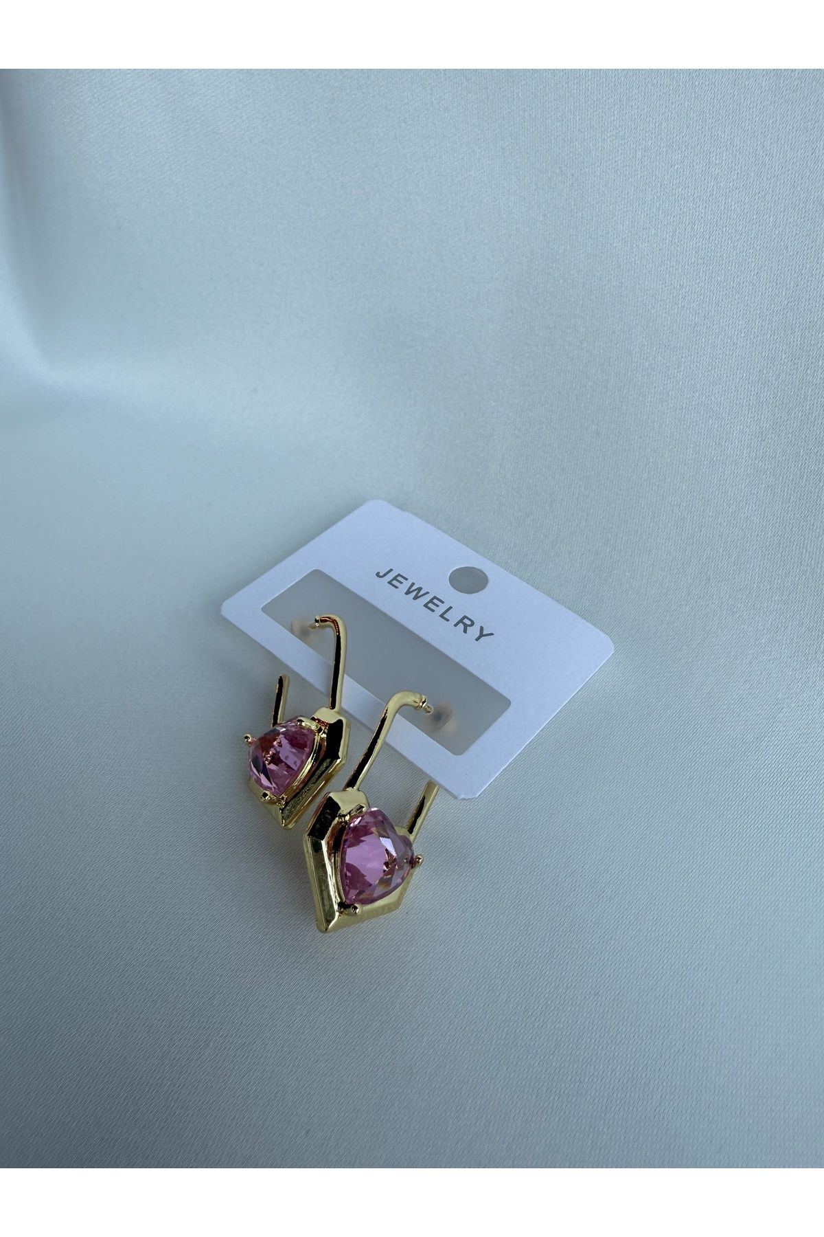 Tasarım Pink zenith küpe