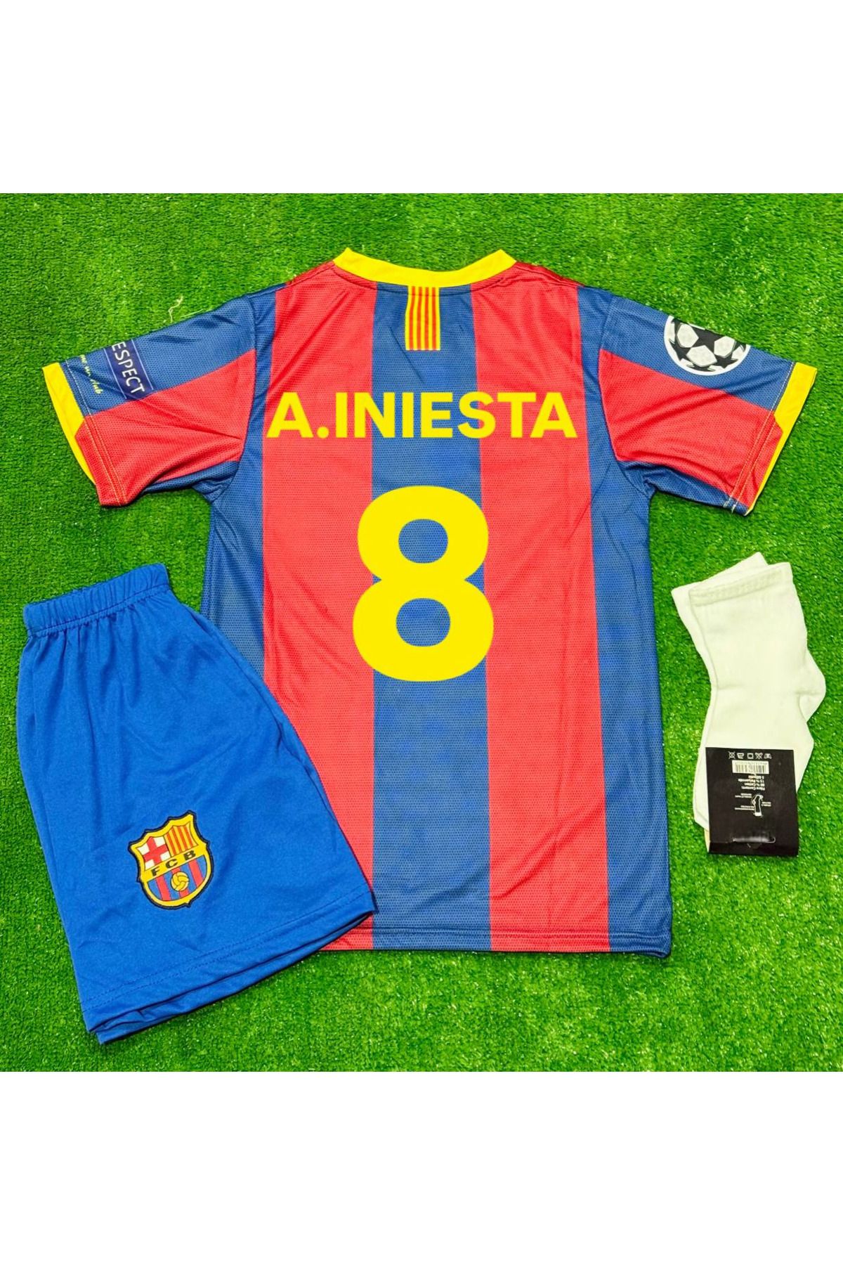 Atlas Global BARCELONA 2010 2011 SEZONU İÇ SAHA ÇOCUK FORMA İNİESTA