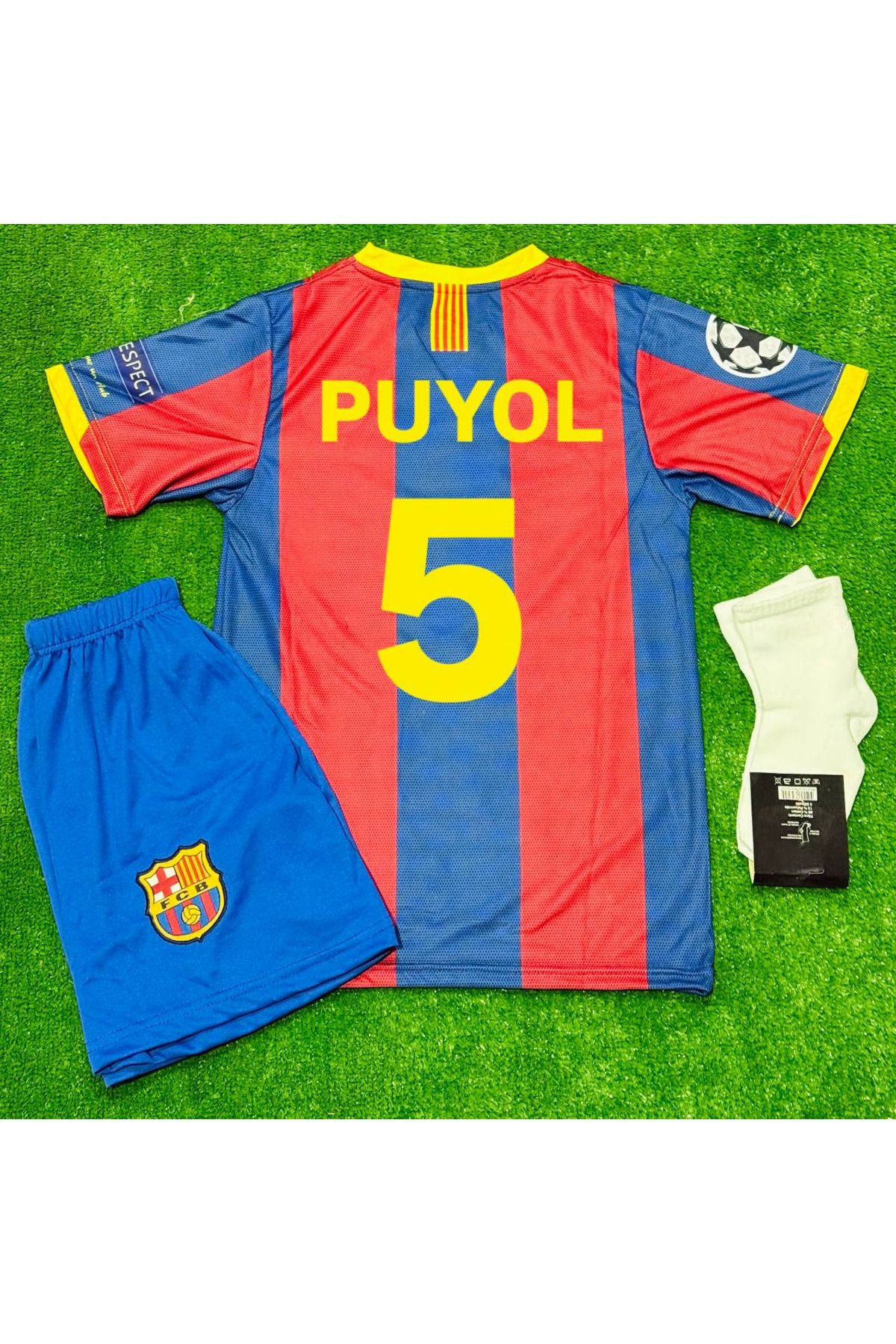 Atlas Global BARCELONA 2010 2011 SEZONU İÇ SAHA ÇOCUK FORMA PUYOL