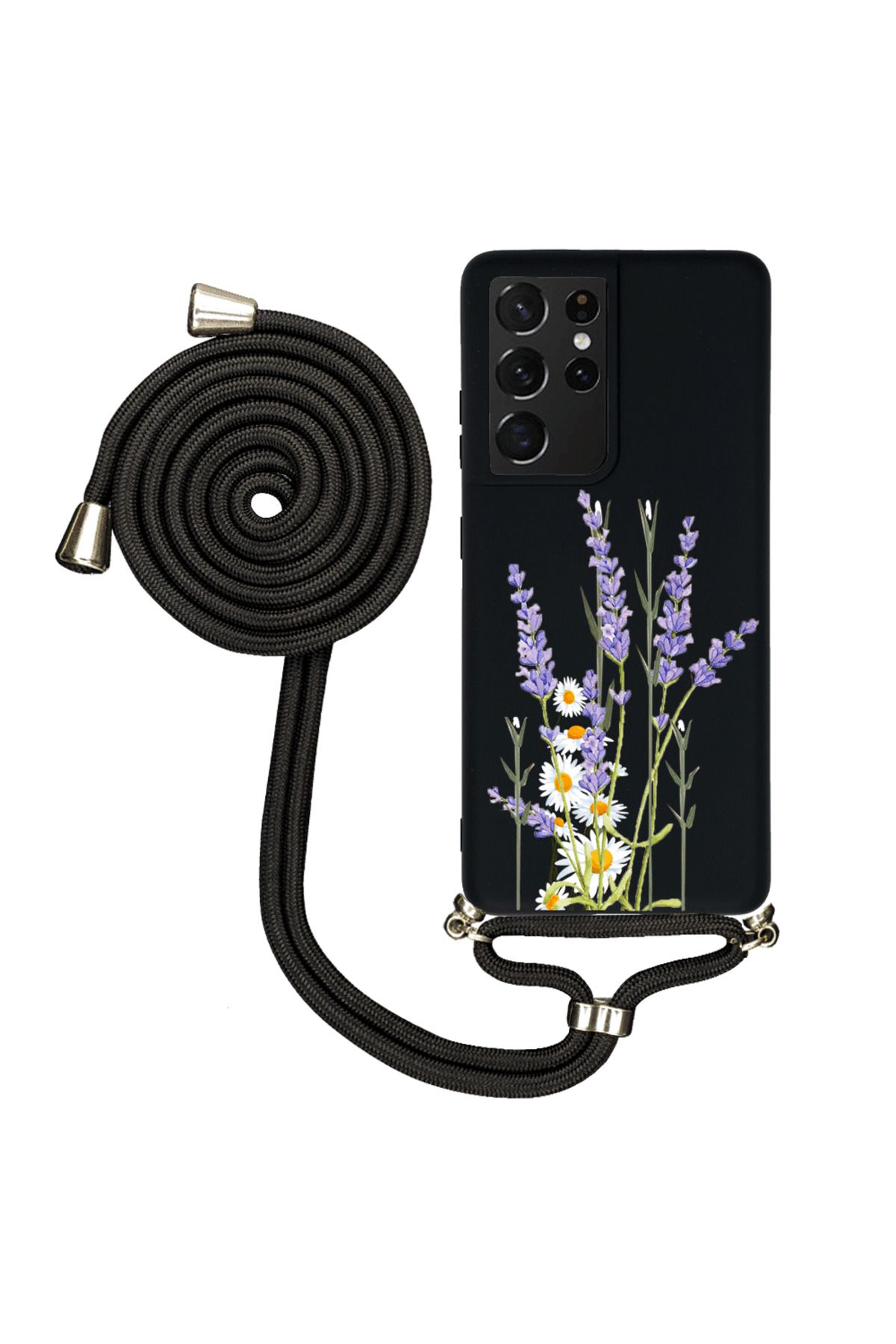 Royaleks Samsung S21 Ultra İpli Lansman Kılıf - Lavanta Mix