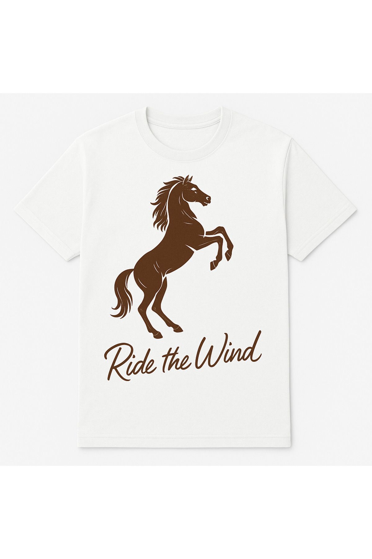 MAGORS GraffTee Brown Horse Beyaz T-shirt