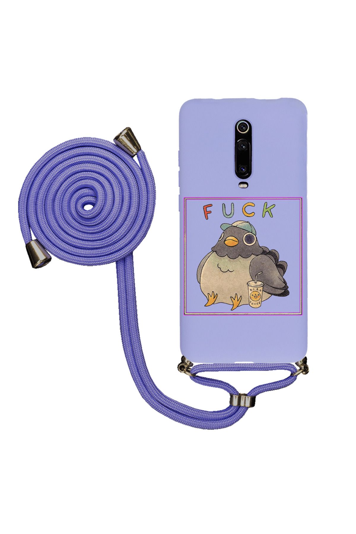 Royaleks Xiaomi Mi 9T uyumlu İpli Lansman Kılıf - Fuck