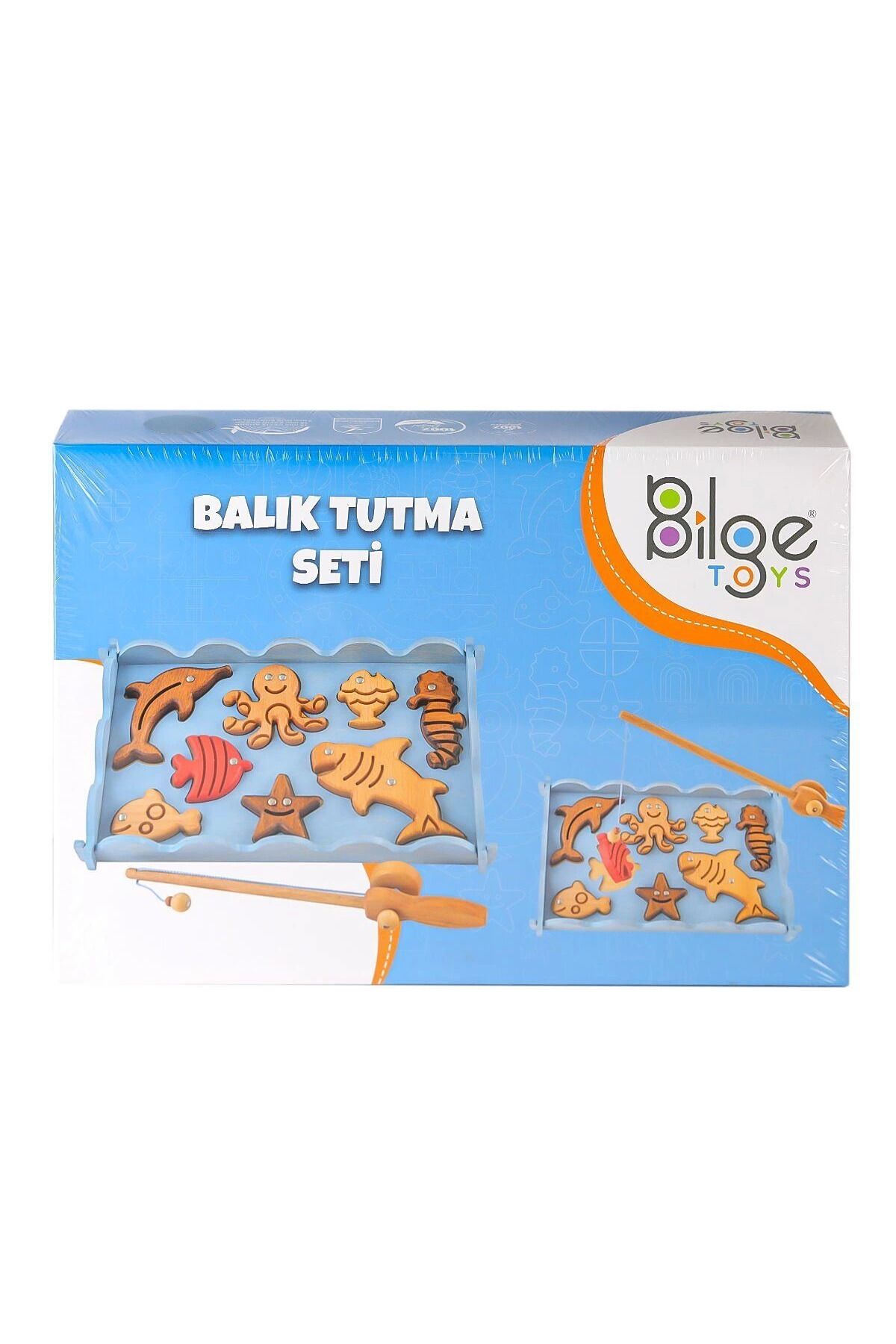 DENİZBİLİŞİM Blg-104 Ahşap Balık Tutma Oyunu
