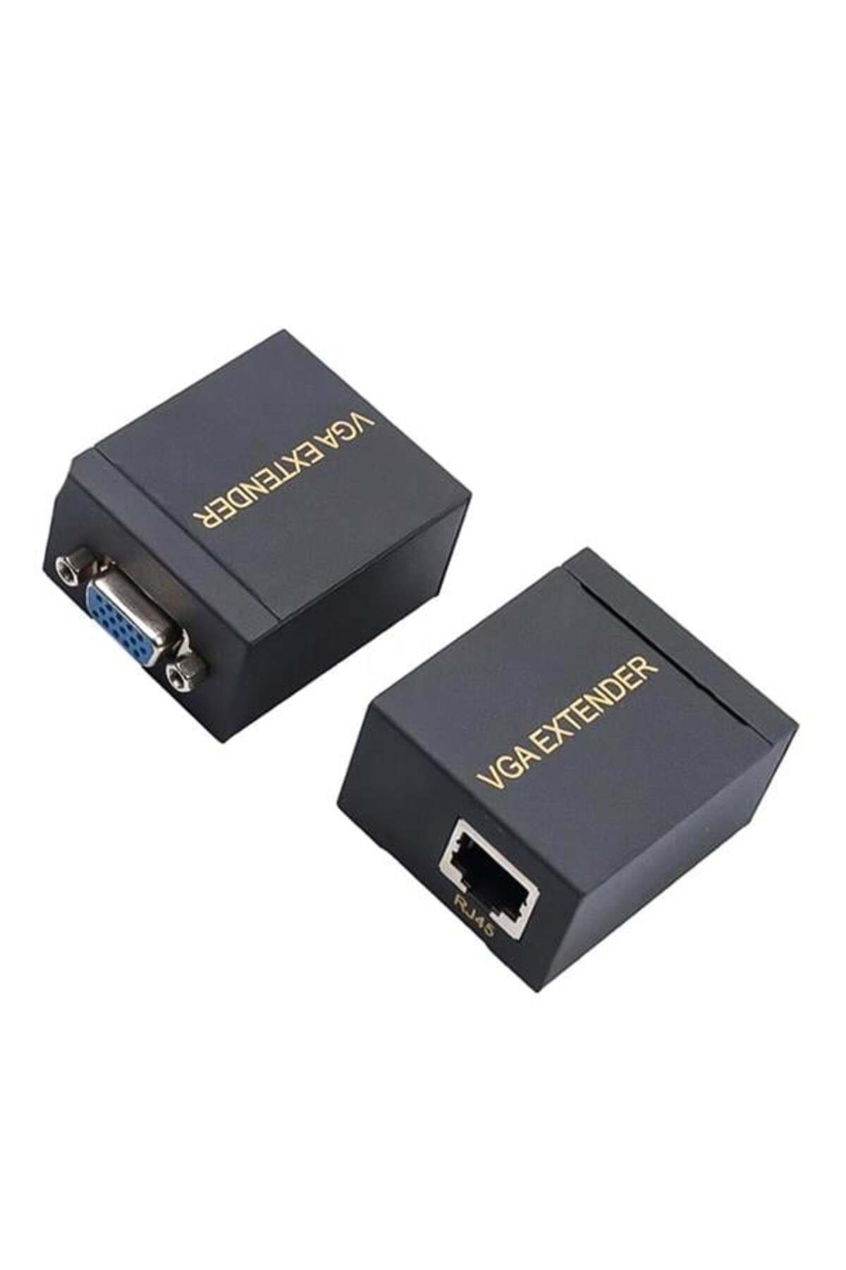 Roses Store Powermaster Pm-17297 Vga Cat5-Cat6 60 Metre Extender Uzatıcı