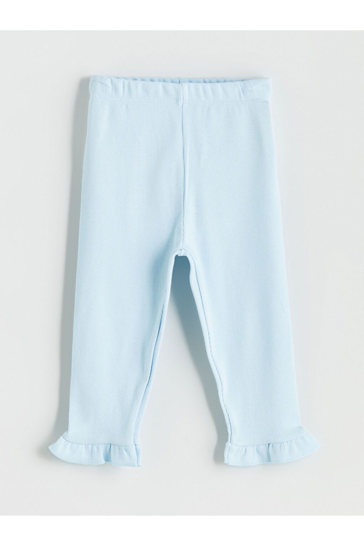 LC Waikiki-Lcw Basic Girl's Leggings with Elastic Waist, Pack of 2 2