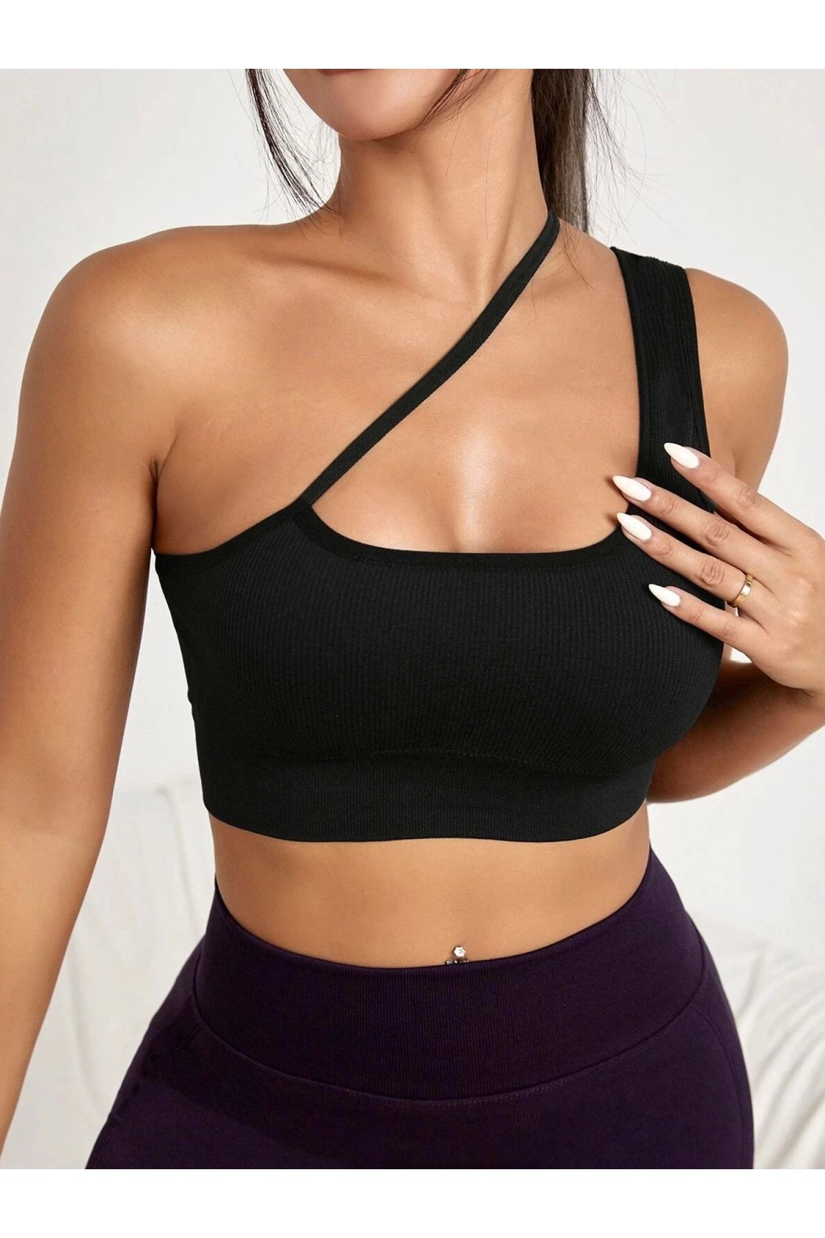 POLEXP Etkileyici Omuzdan Geçmeli Crop Top