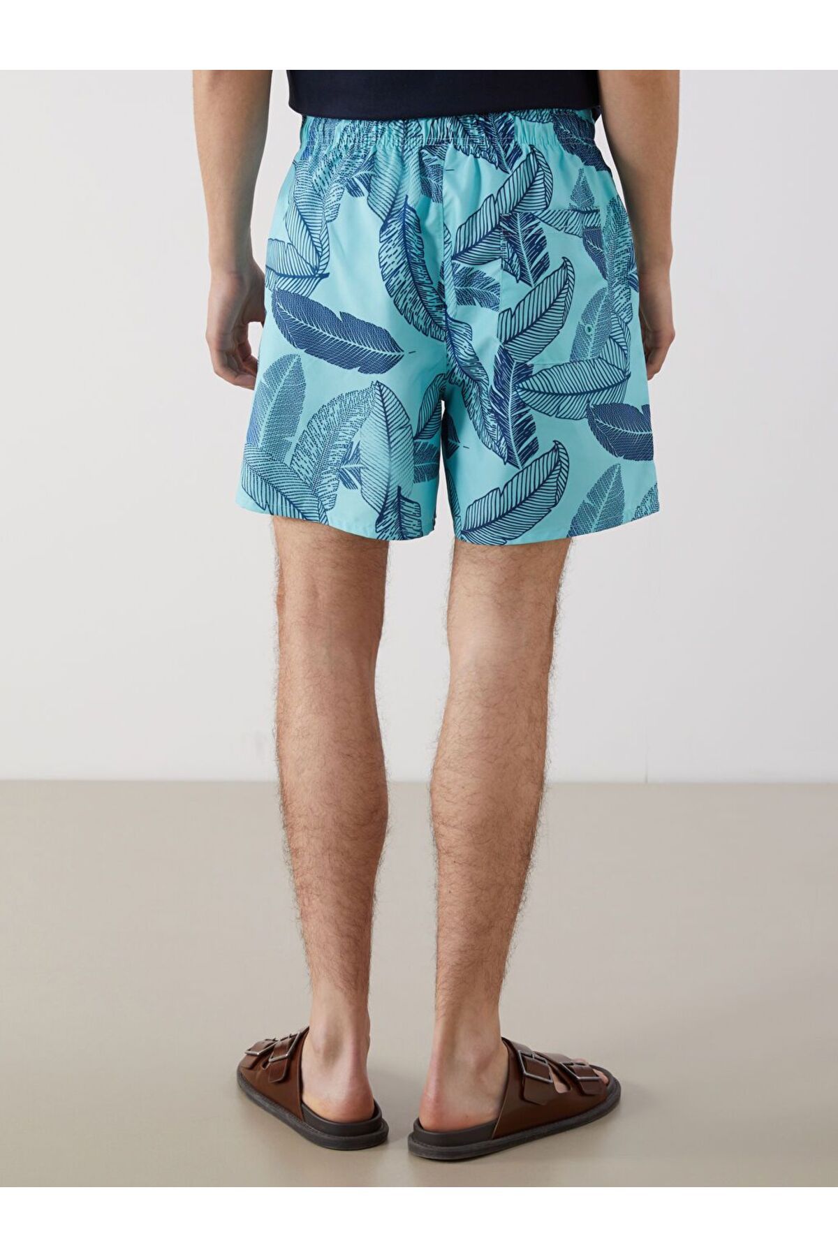 LC Waikiki-LCW SWIMWEAR Short Size Patterned Men's Swim Shorts 4