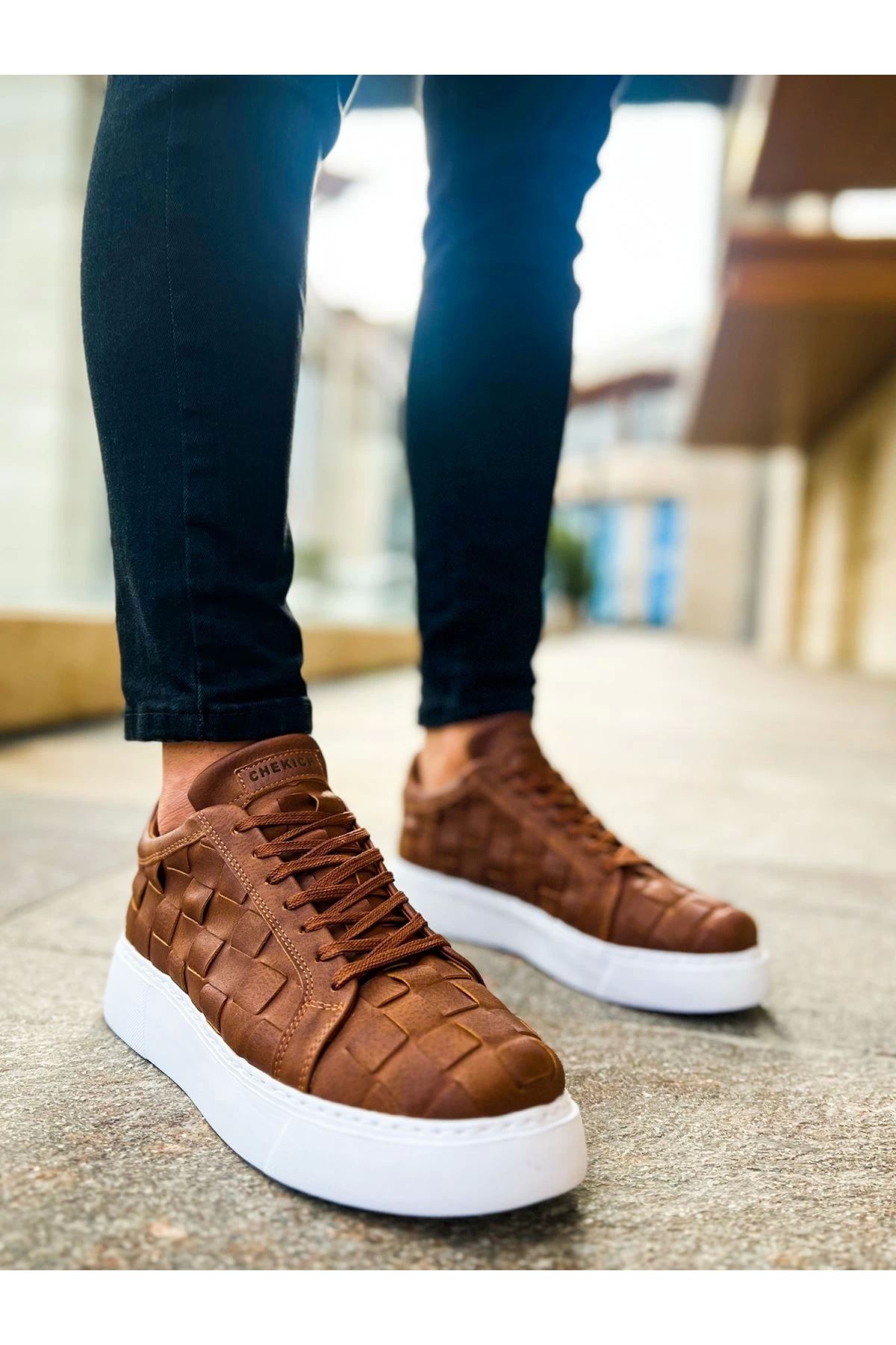 POLEXP Trendy OBT Erkek Ayakkabı Taba